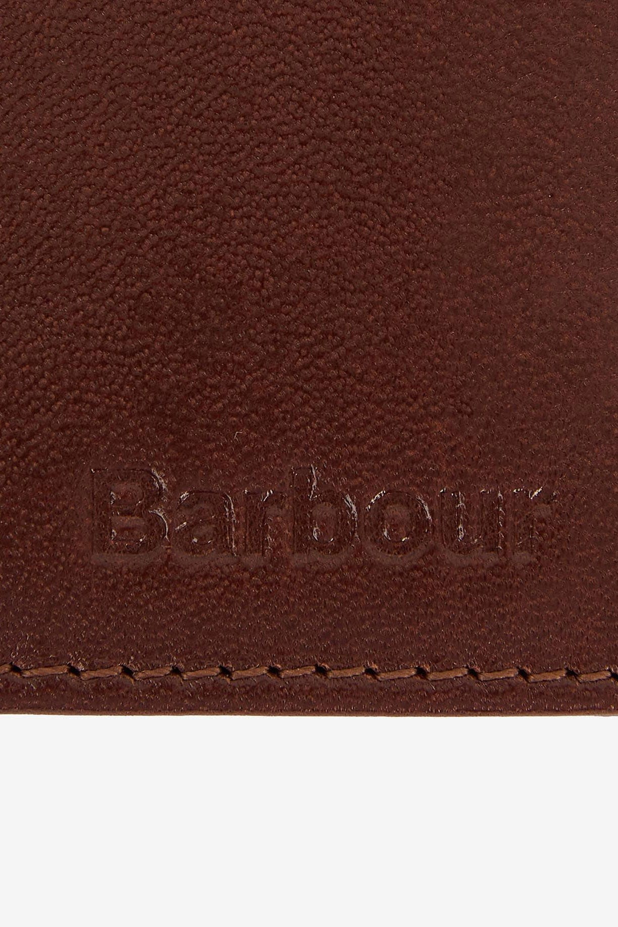 Barbour Colwell Small Billfold - Brown/Classic Tartan MLG0012_BR52_OS