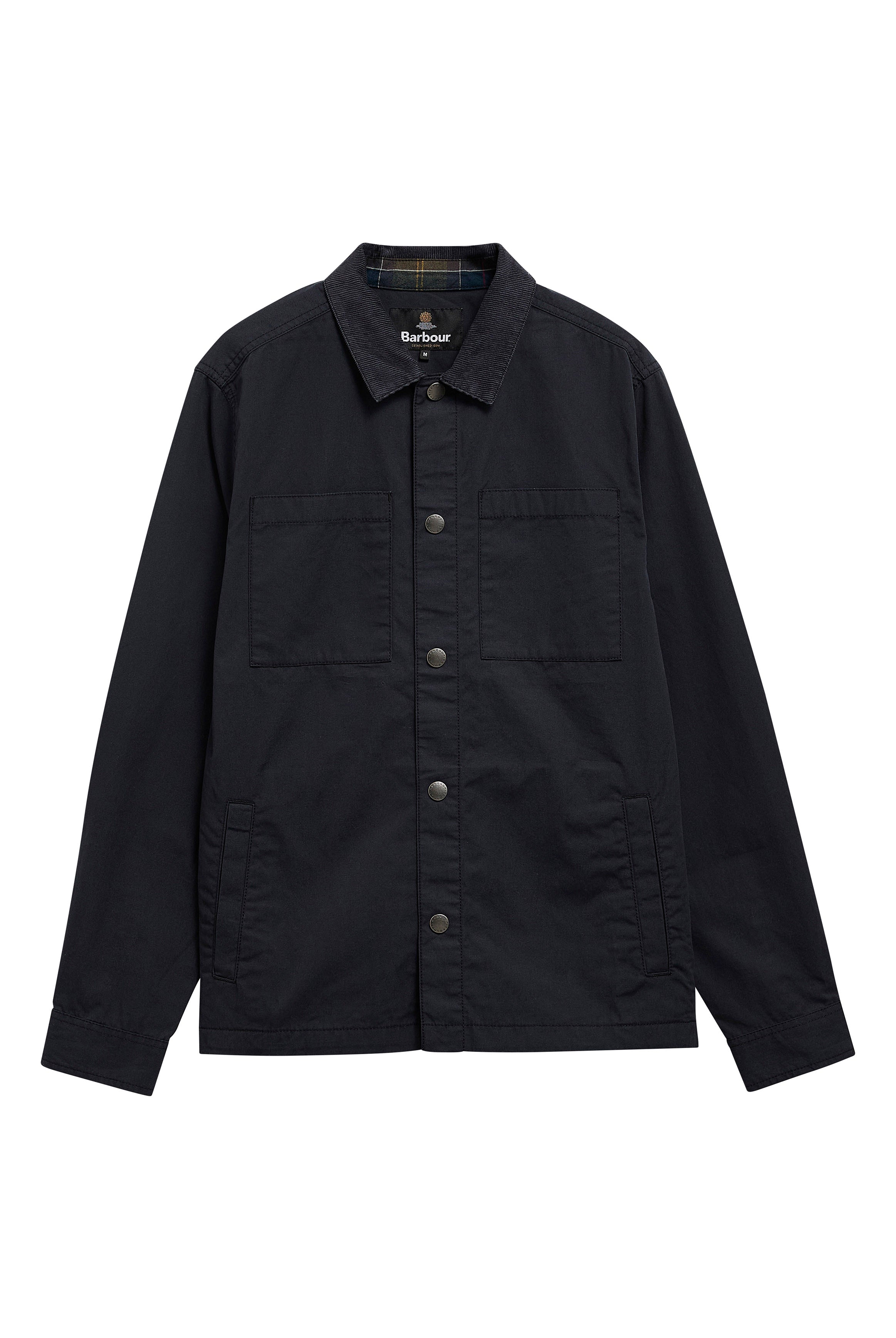 Barbour Cord Collar Shirt - Dark Navy