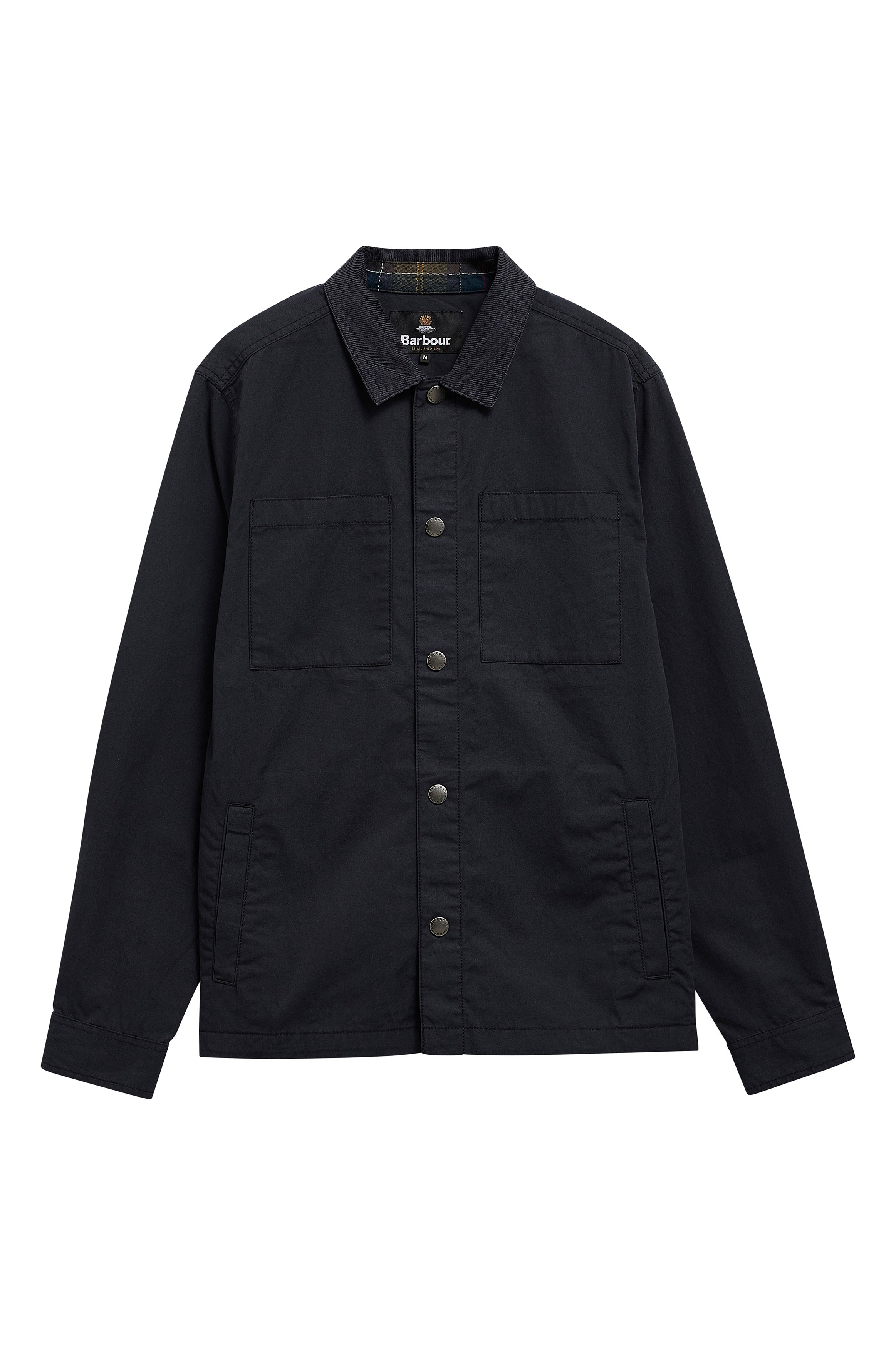 Barbour Cord Collar Shirt - Dark Navy