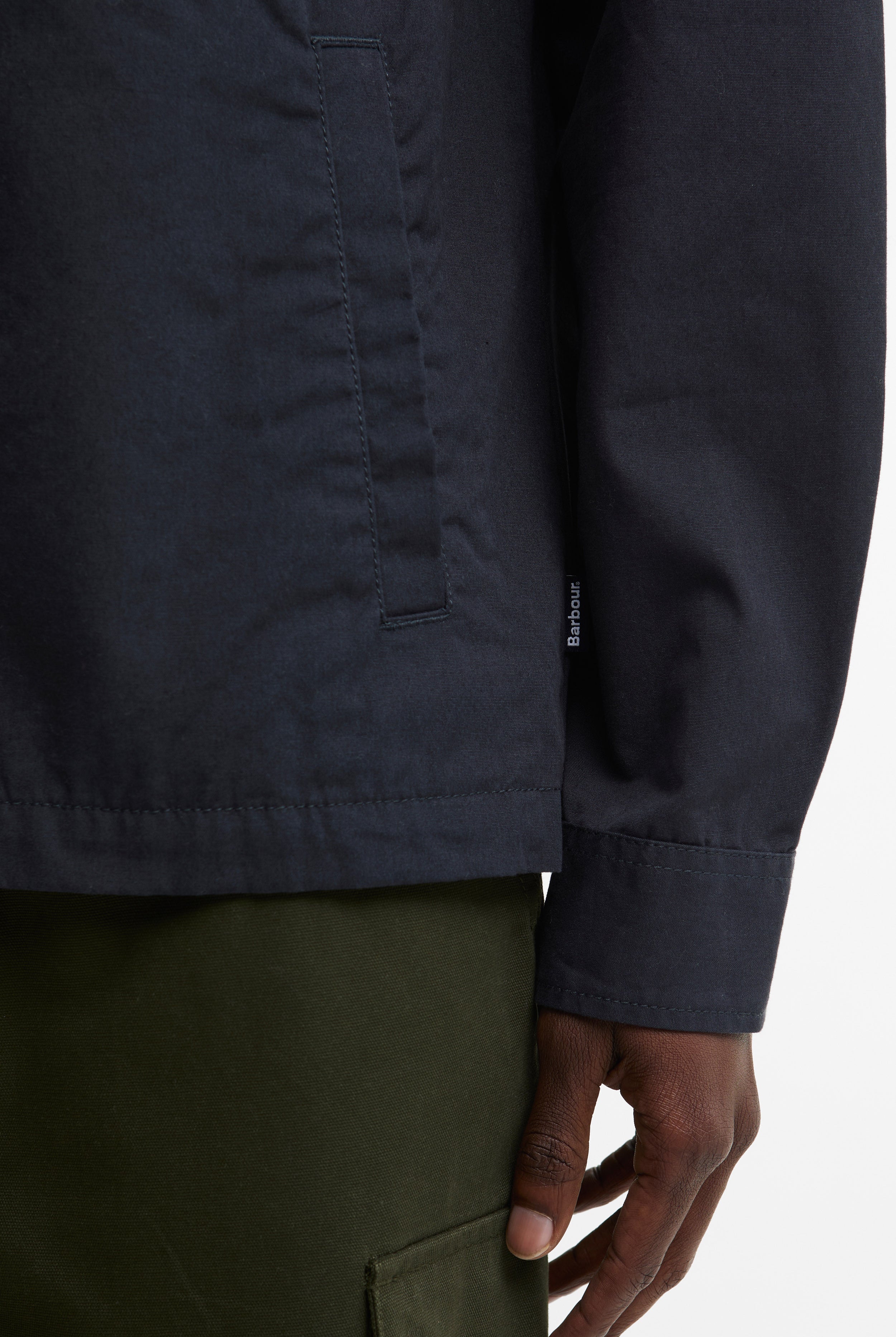 Barbour Cord Collar Shirt - Dark Navy