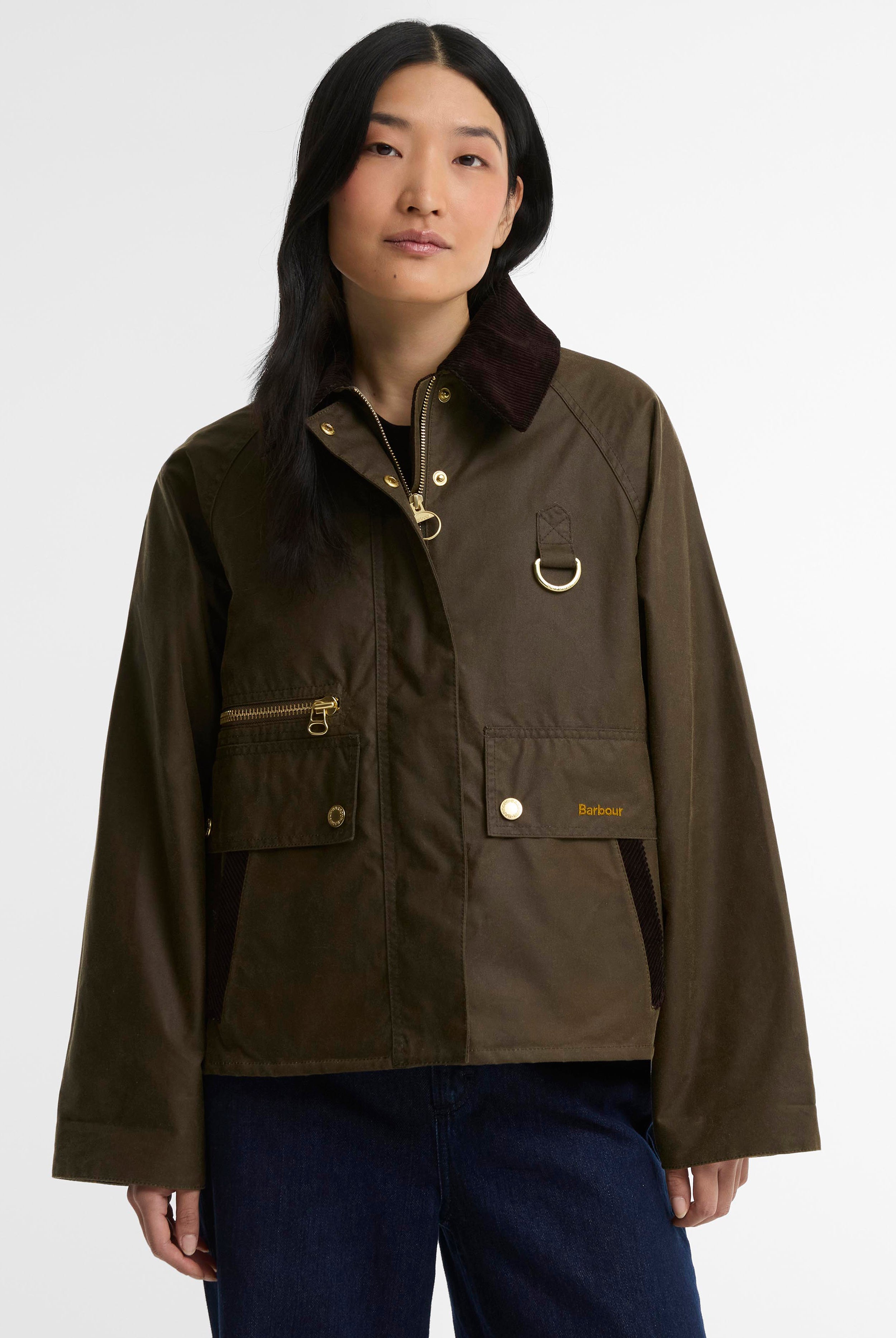 Barbour Cottingham Wax Jacket - Beech/Ancient
