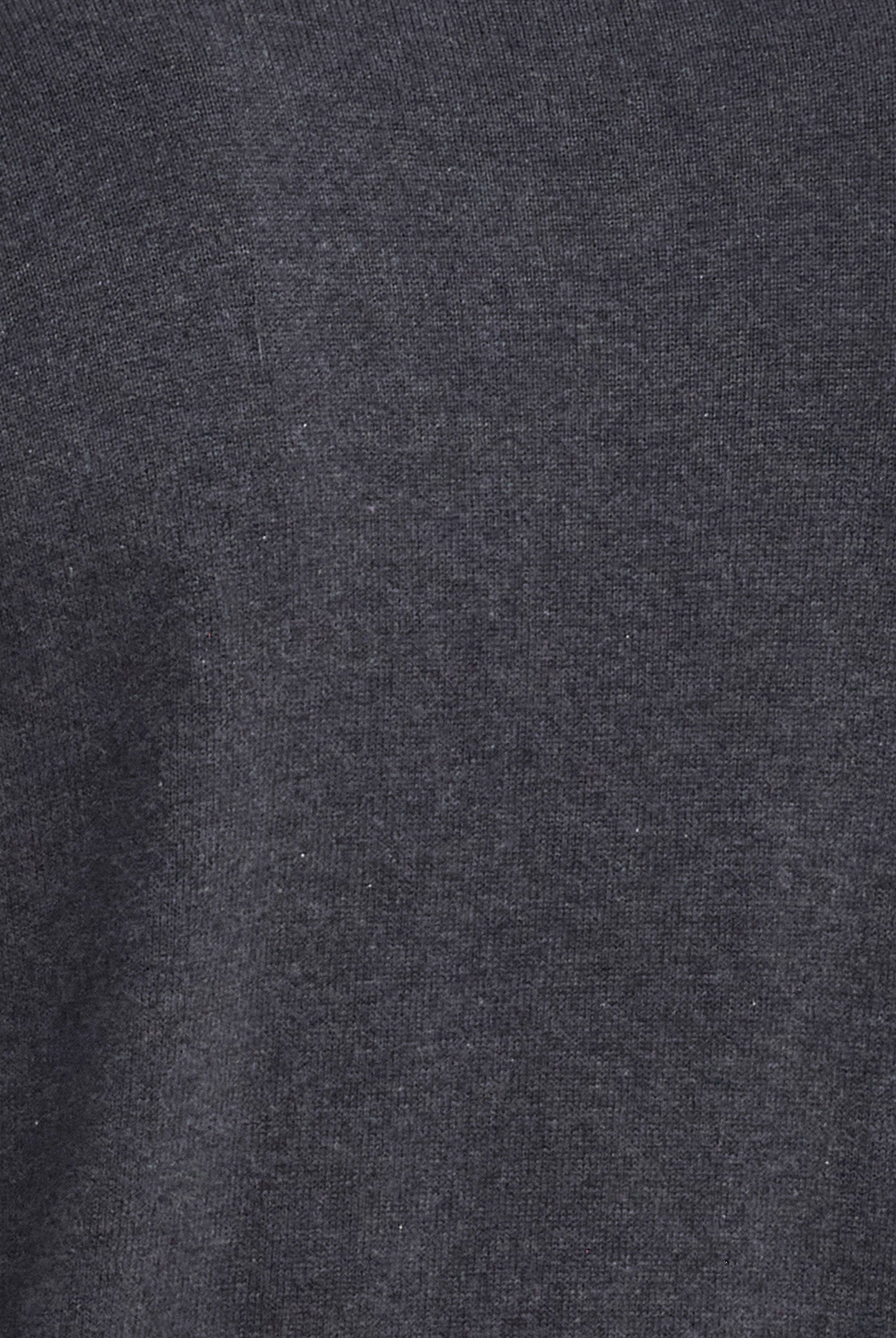 Barbour Cotton Half Zip Knitted Jumper - Charcoal