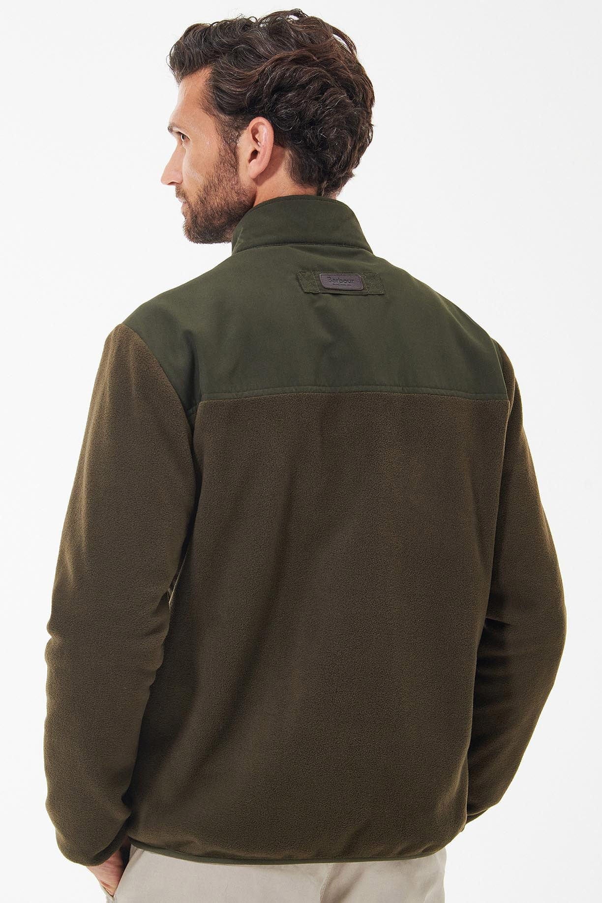 Barbour Country Fleece Jacket - Olive