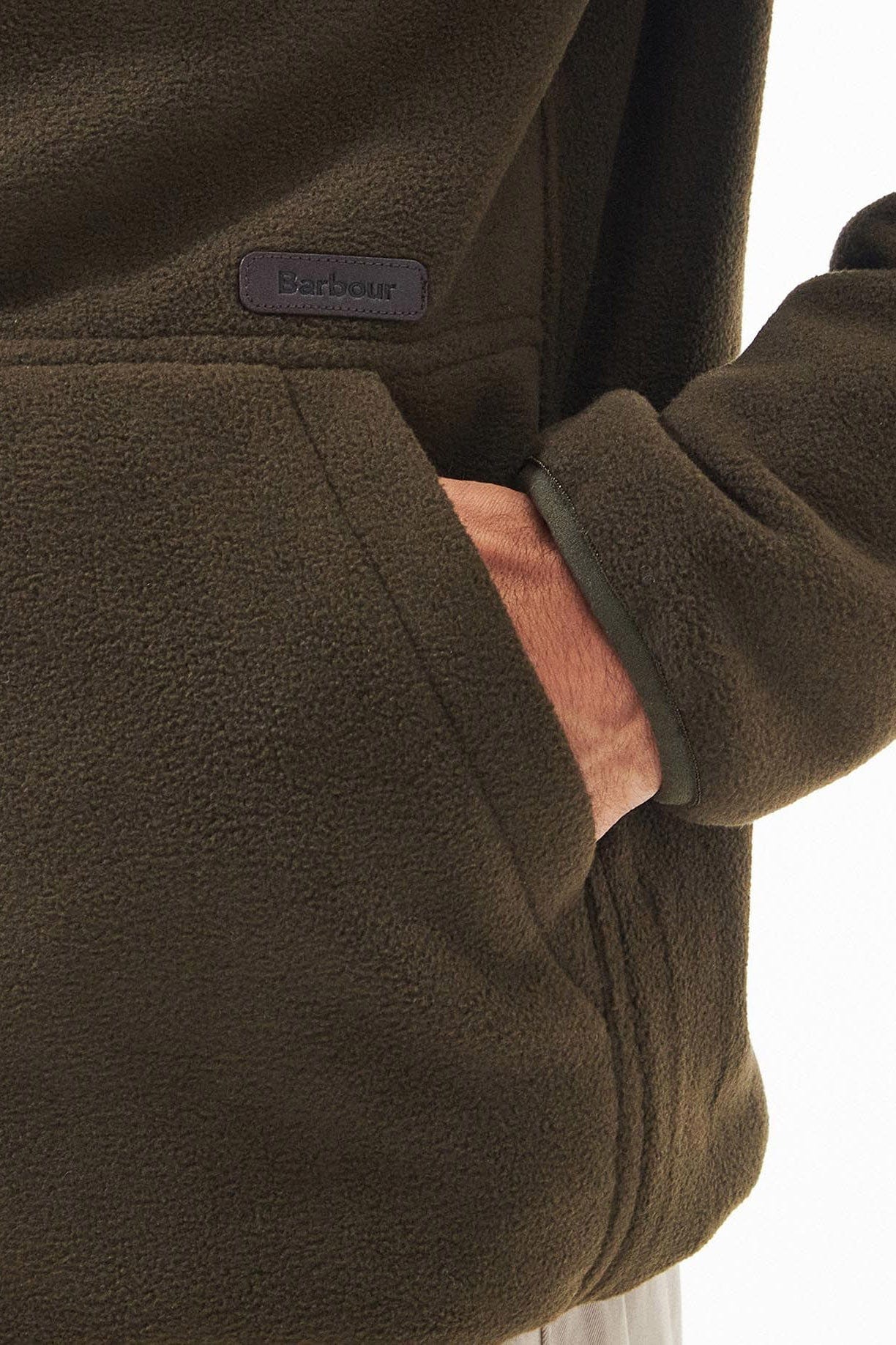 Barbour Country Fleece Jacket - Olive