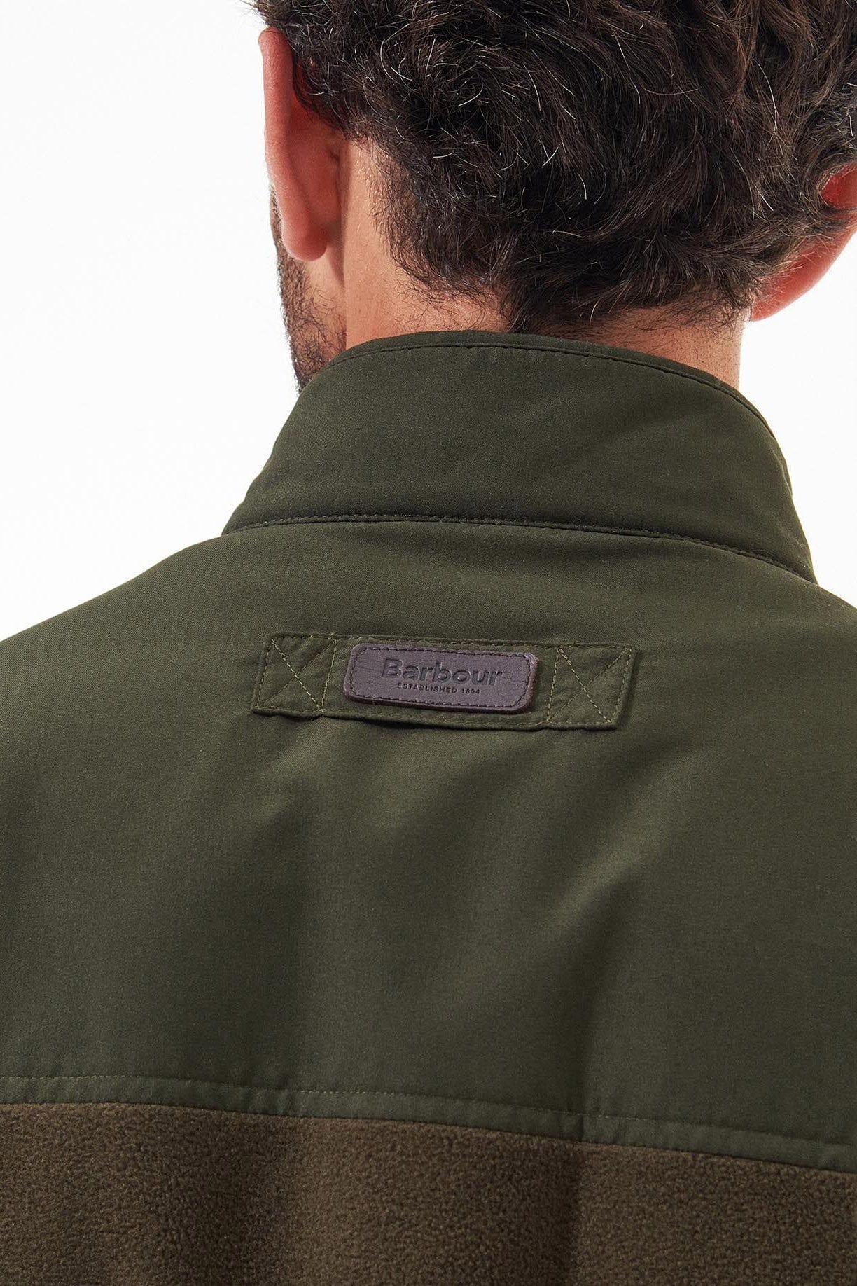 Barbour Country Fleece Jacket - Olive