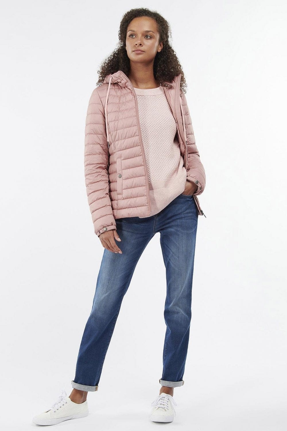 Barbour Cranmoor Quilted Jacket - Soft Coral