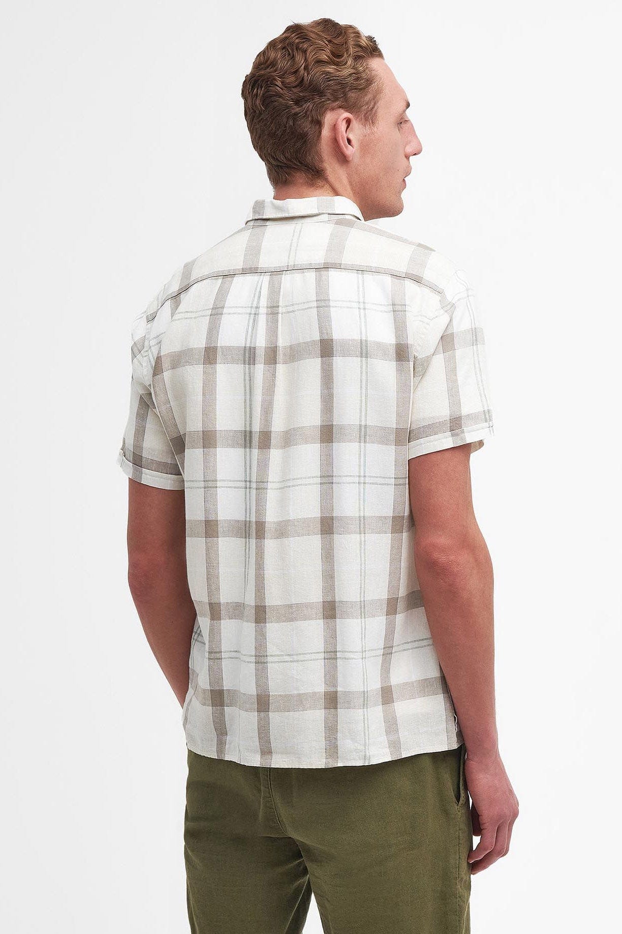 Barbour Croft Regular Fit Short Sleeve Shirt - Saltmarsh Tartan
