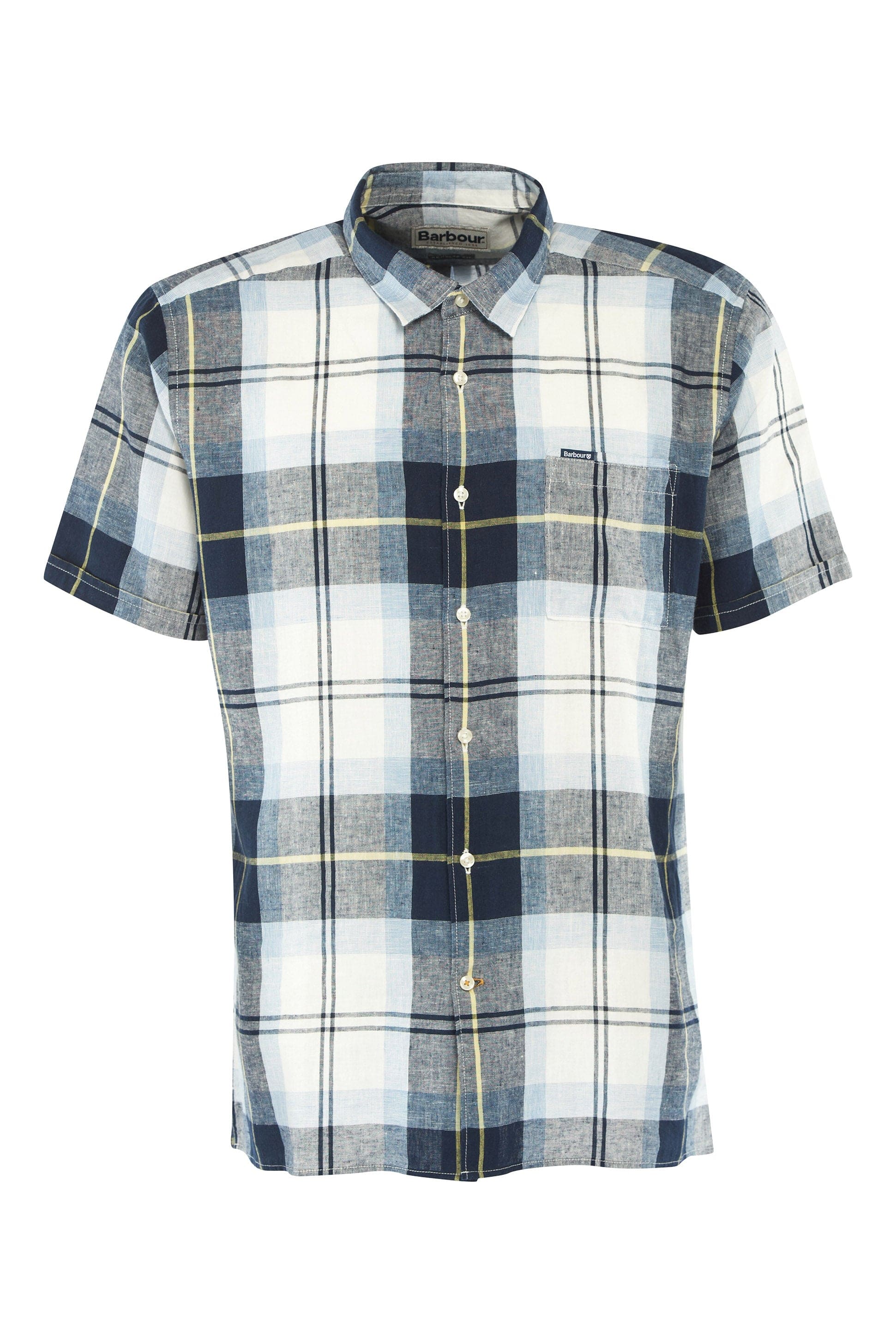 Barbour Croft Short Sleeve Summer Shirt - Skye Tartan