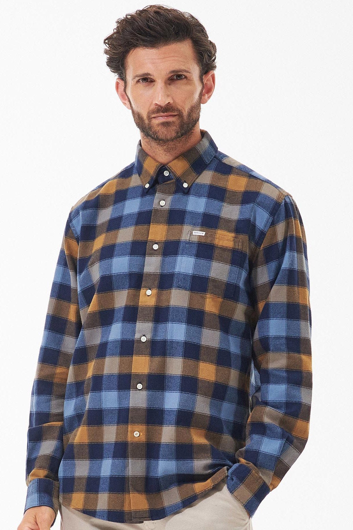Barbour Damfield Regular Fit Shirt - Navy