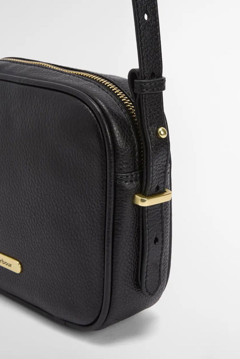 Barbour Daphne Leather Bag - Black LBA0492_BK11_OS