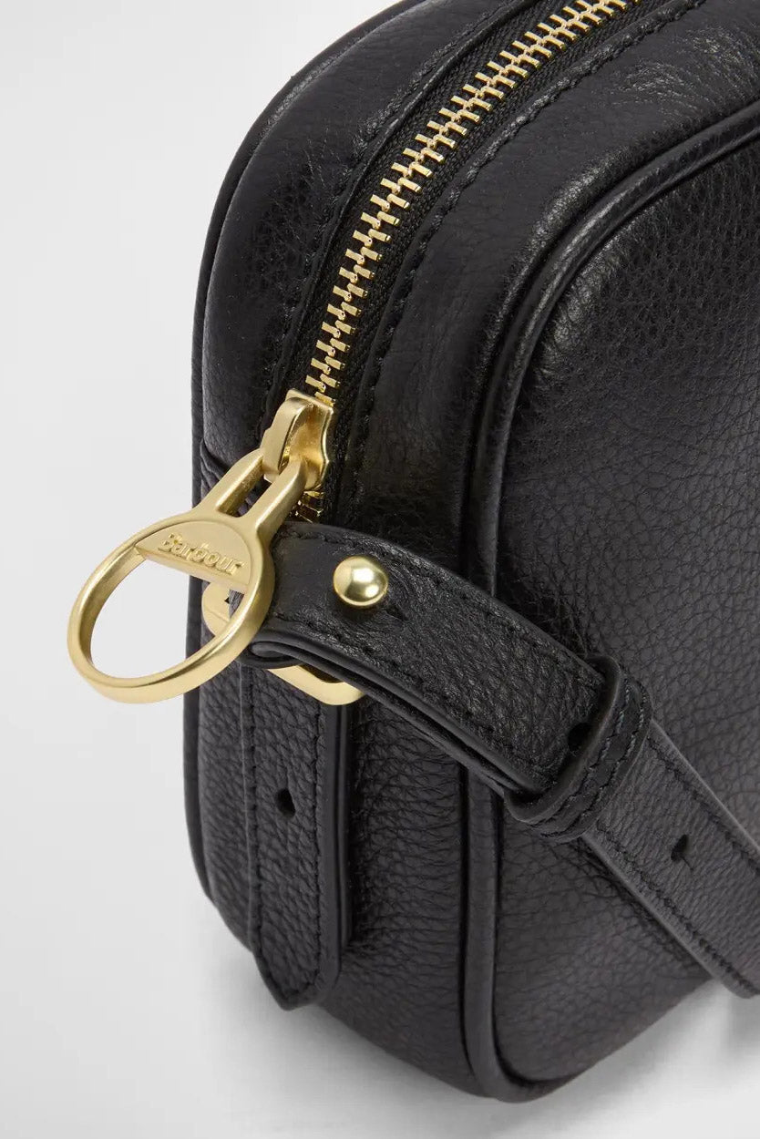 Barbour Daphne Leather Bag - Black LBA0492_BK11_OS