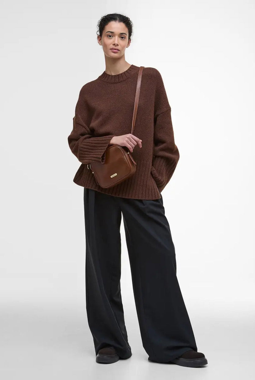 Barbour Daphne Leather Bag - Brown LBA0492_BR11_OS