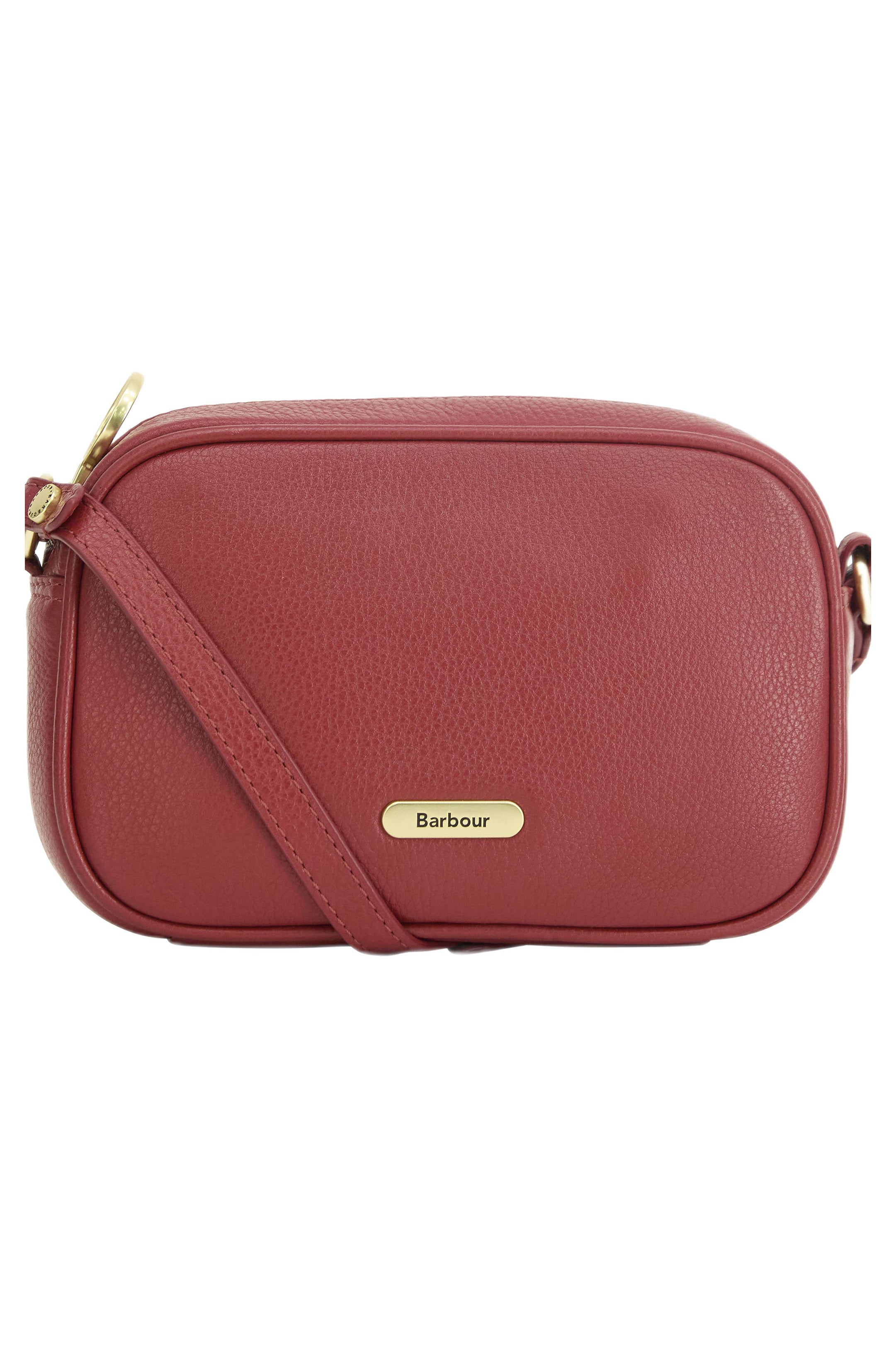 Barbour Daphne Mini Leather Crossbody Bag - Red LBA0546_RE91_OS