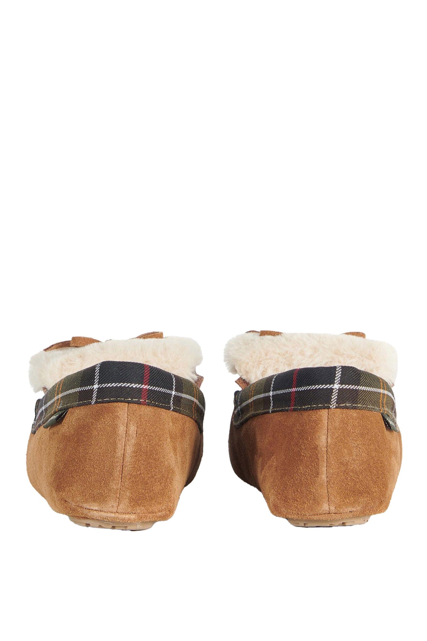 Barbour Darcie Slippers - Tan Suede