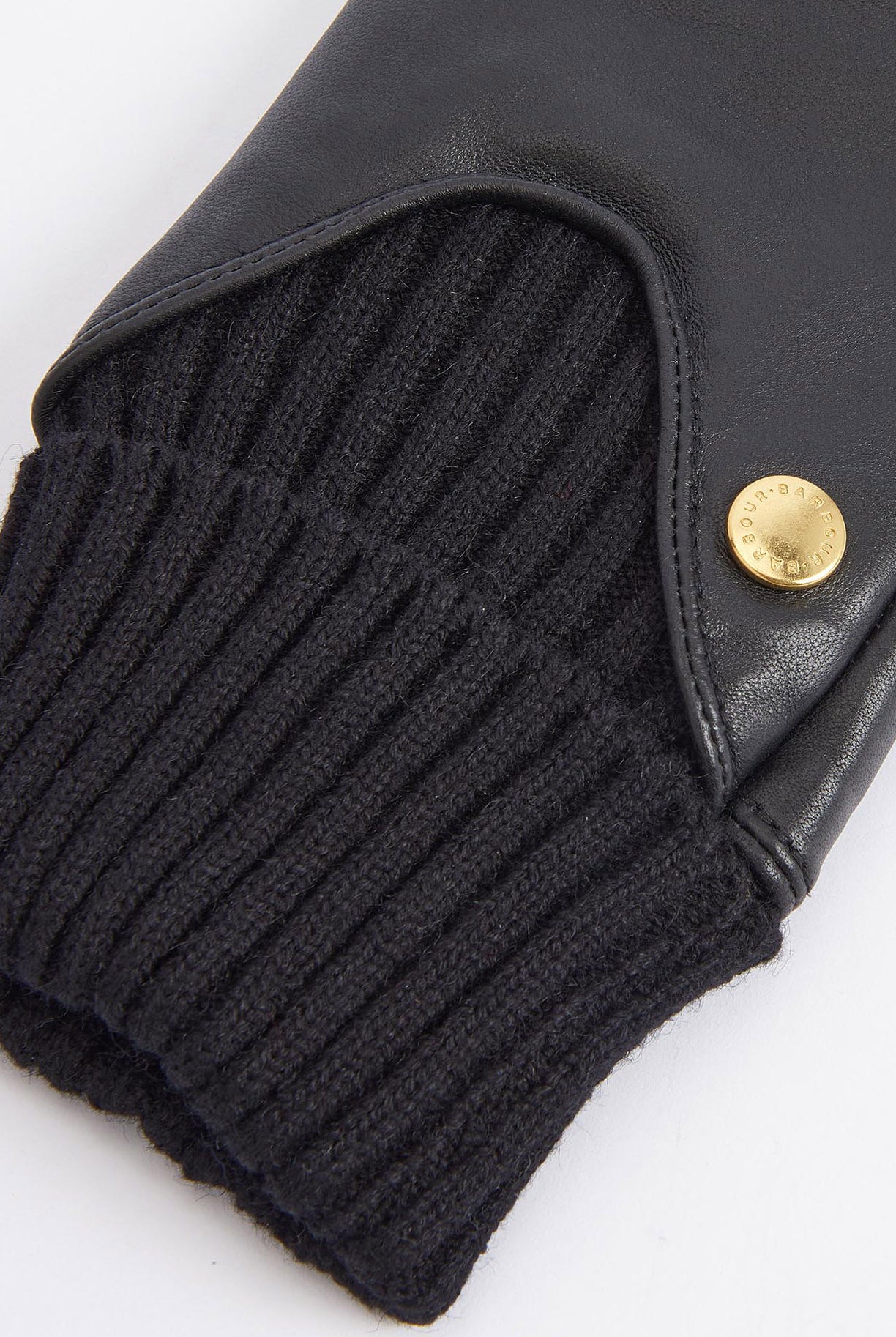 Barbour Deanna Leather Gloves - Black