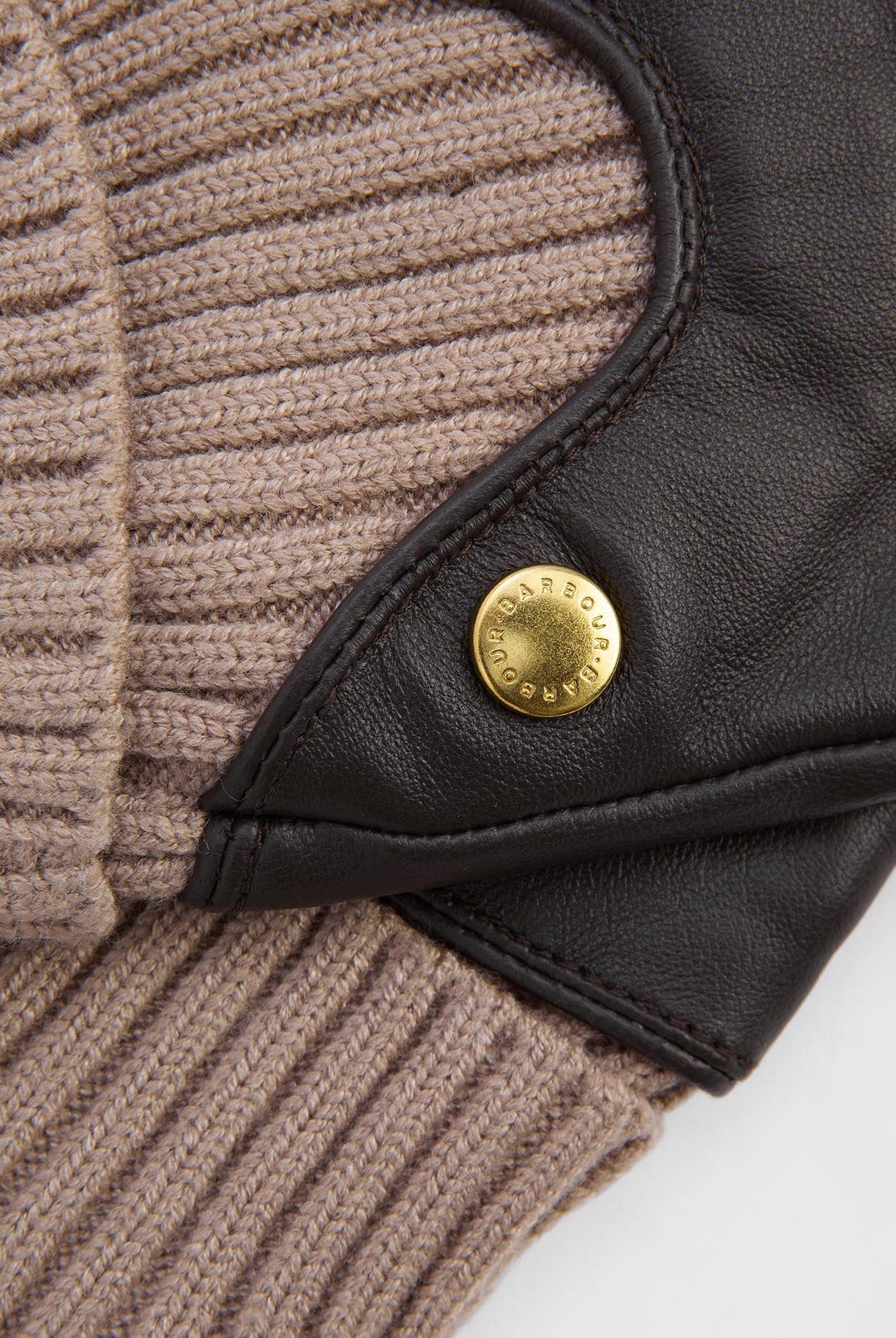 Barbour Deanna Leather Gloves - Brown/Camel