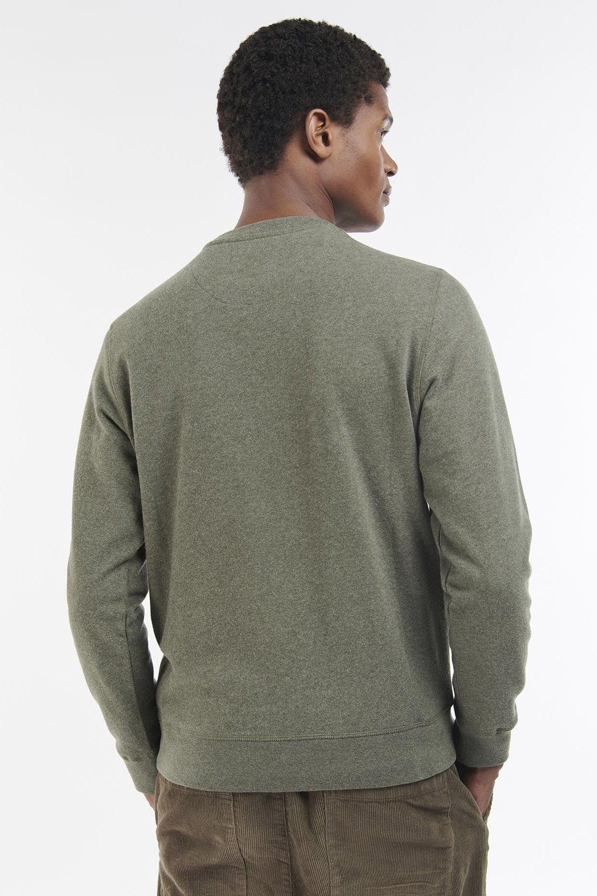 Barbour Debson Logo Sweatshirt - Forest Marl