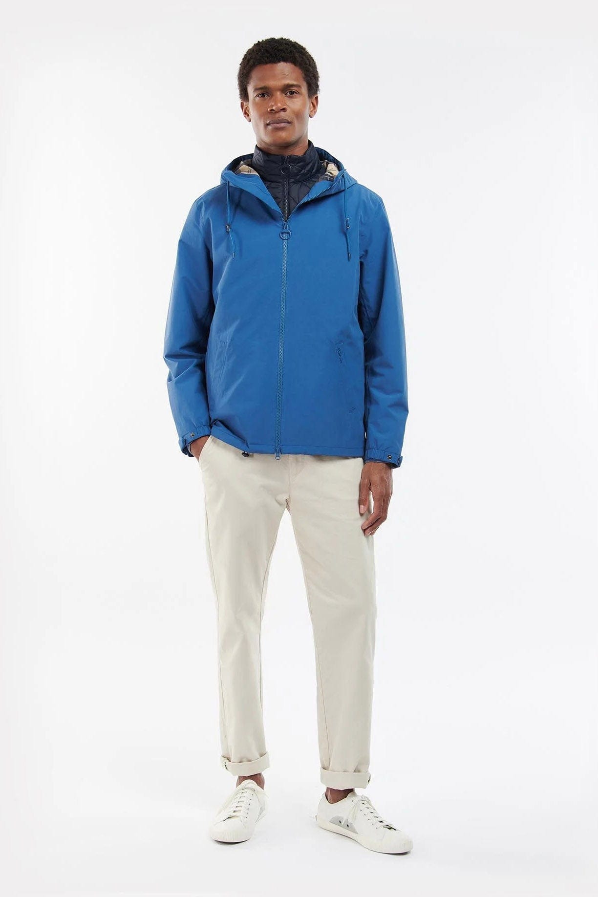 Barbour Dillon Waterproof Jacket - Loch Blue