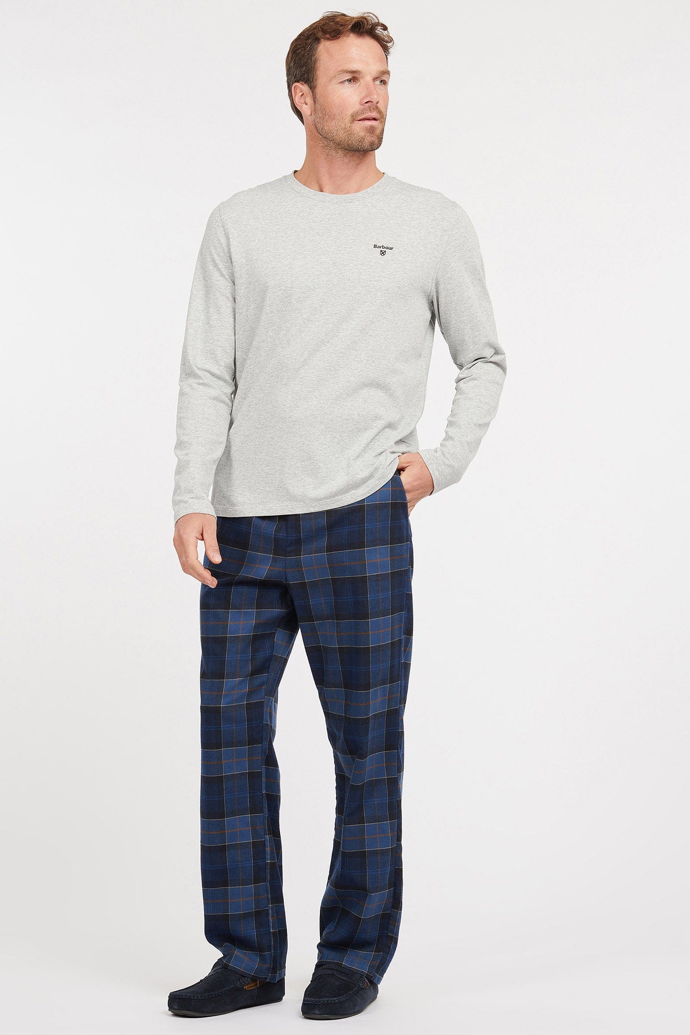 Barbour Doug Pyjama Set - Midnight Tartan