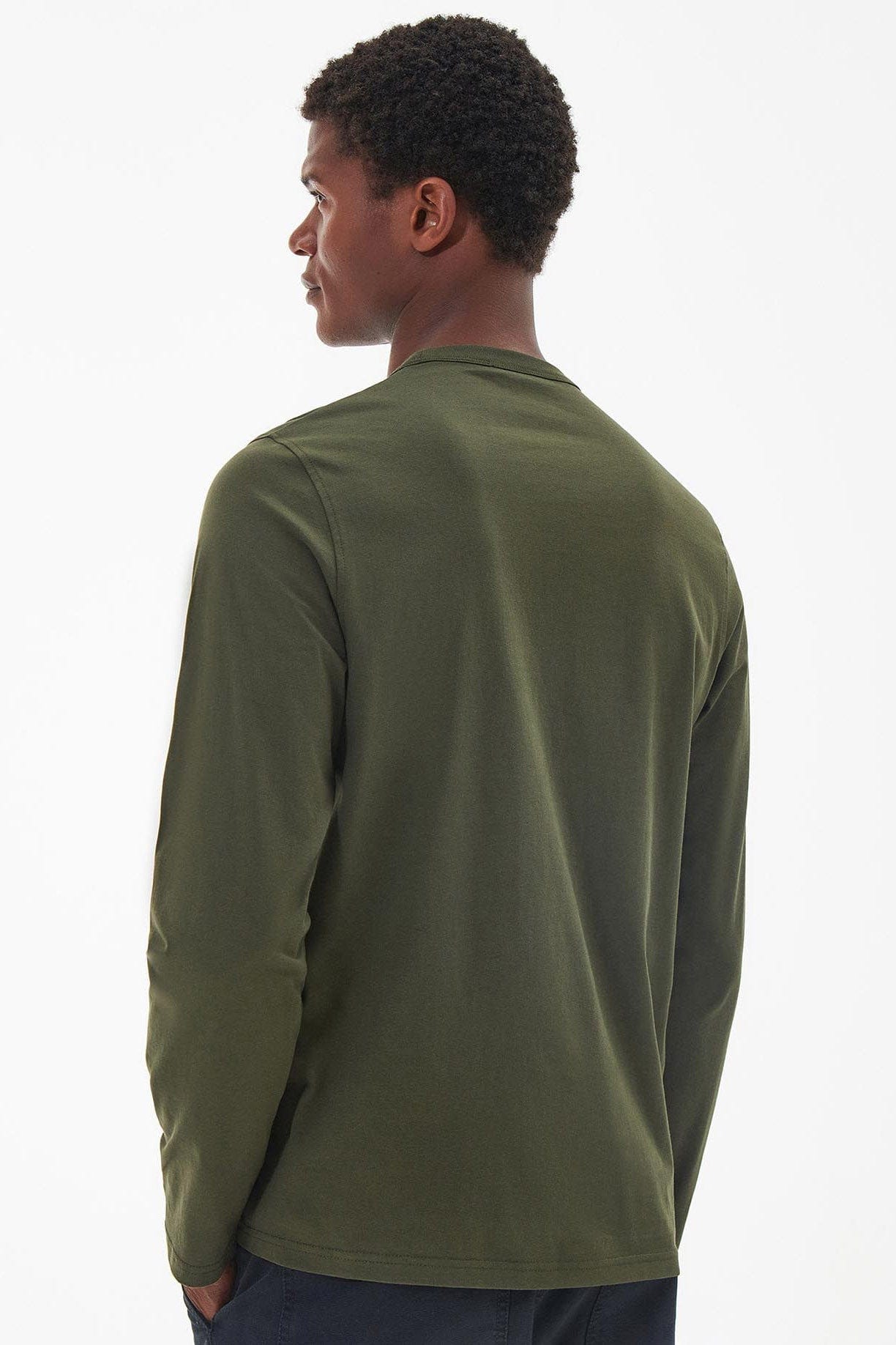 Barbour Dundraw Long Sleeve T-Shirt - Olive