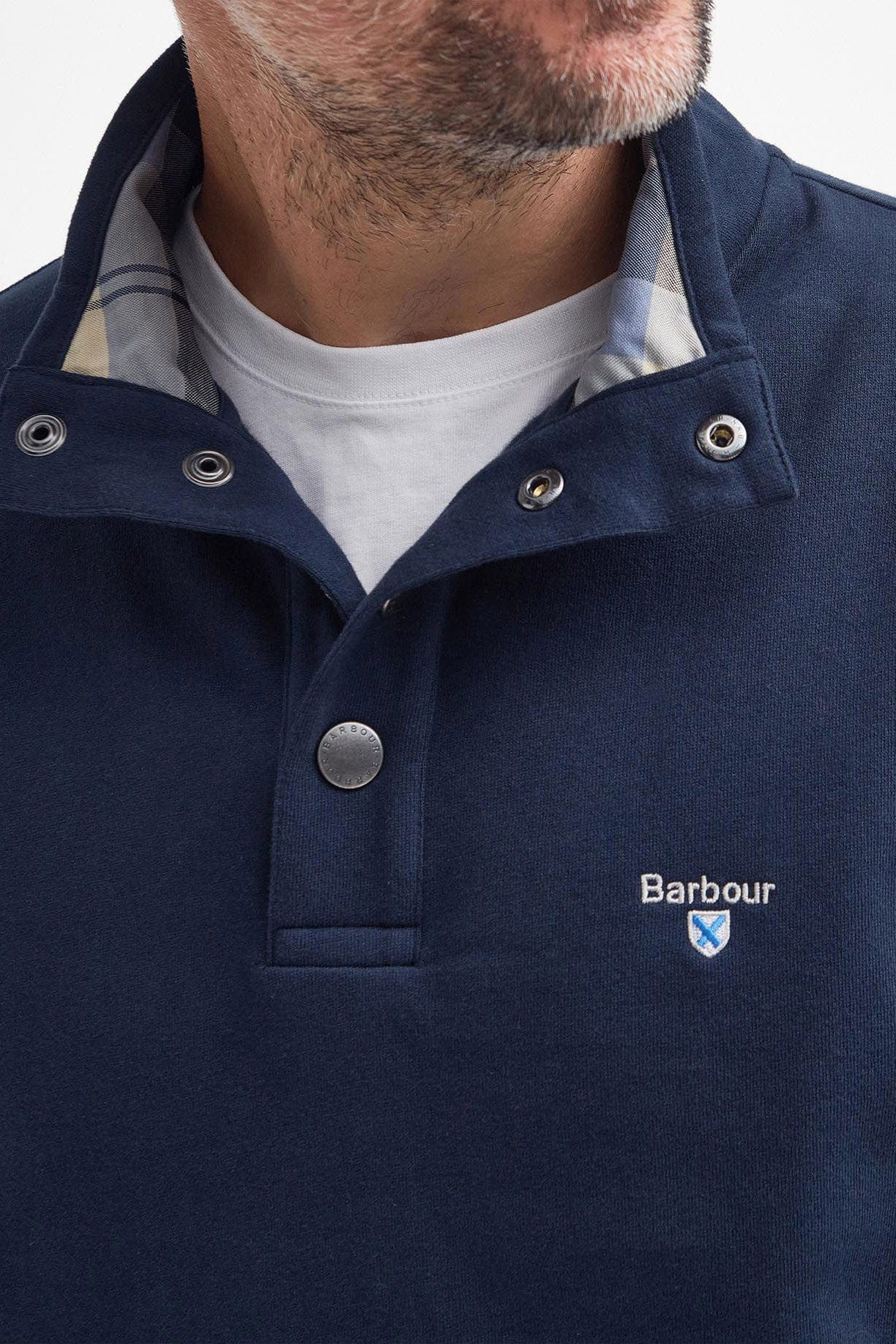 Barbour Egglescliff Sweatshirt - Classic Navy