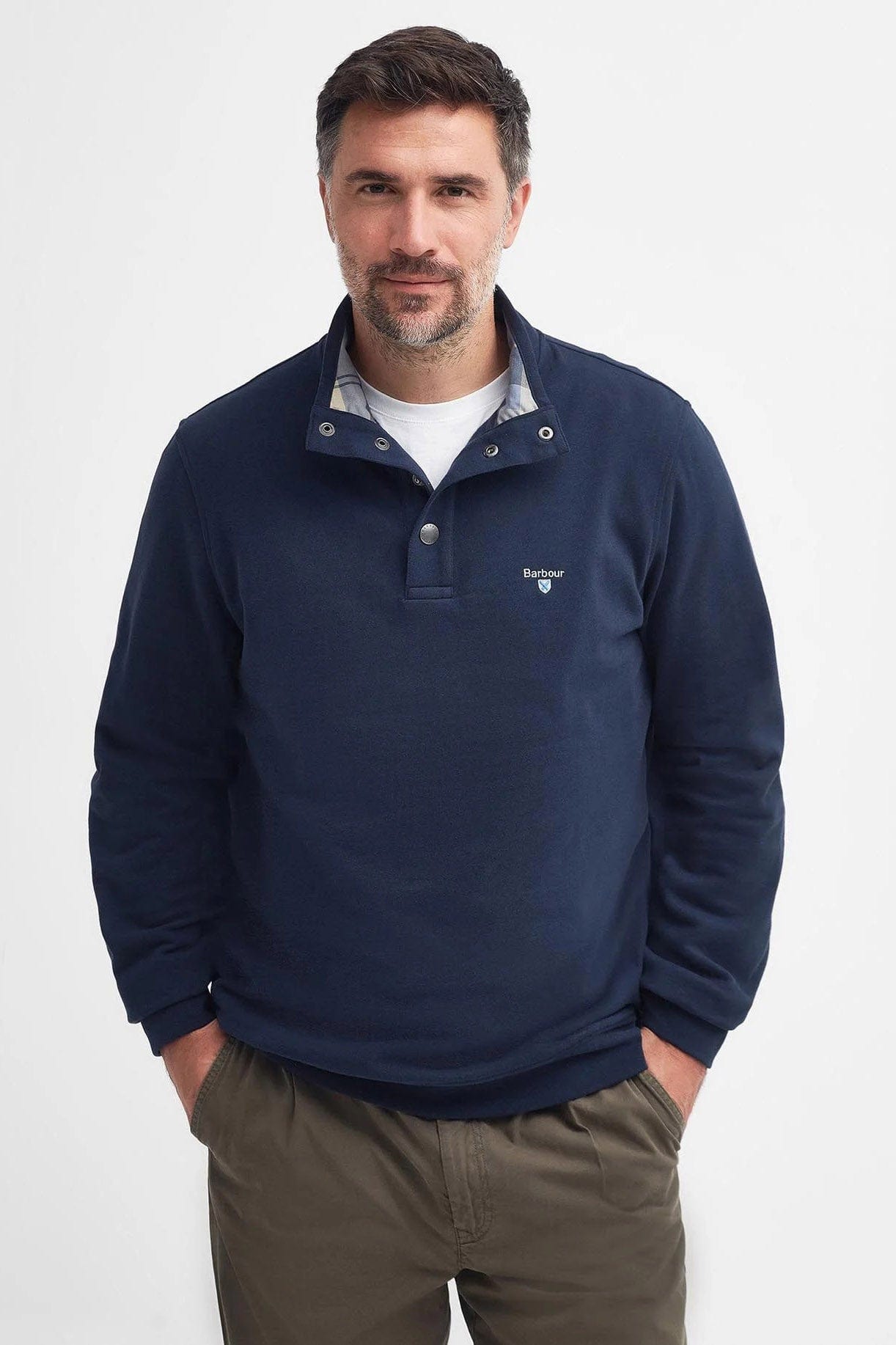 Barbour Egglescliff Sweatshirt - Classic Navy