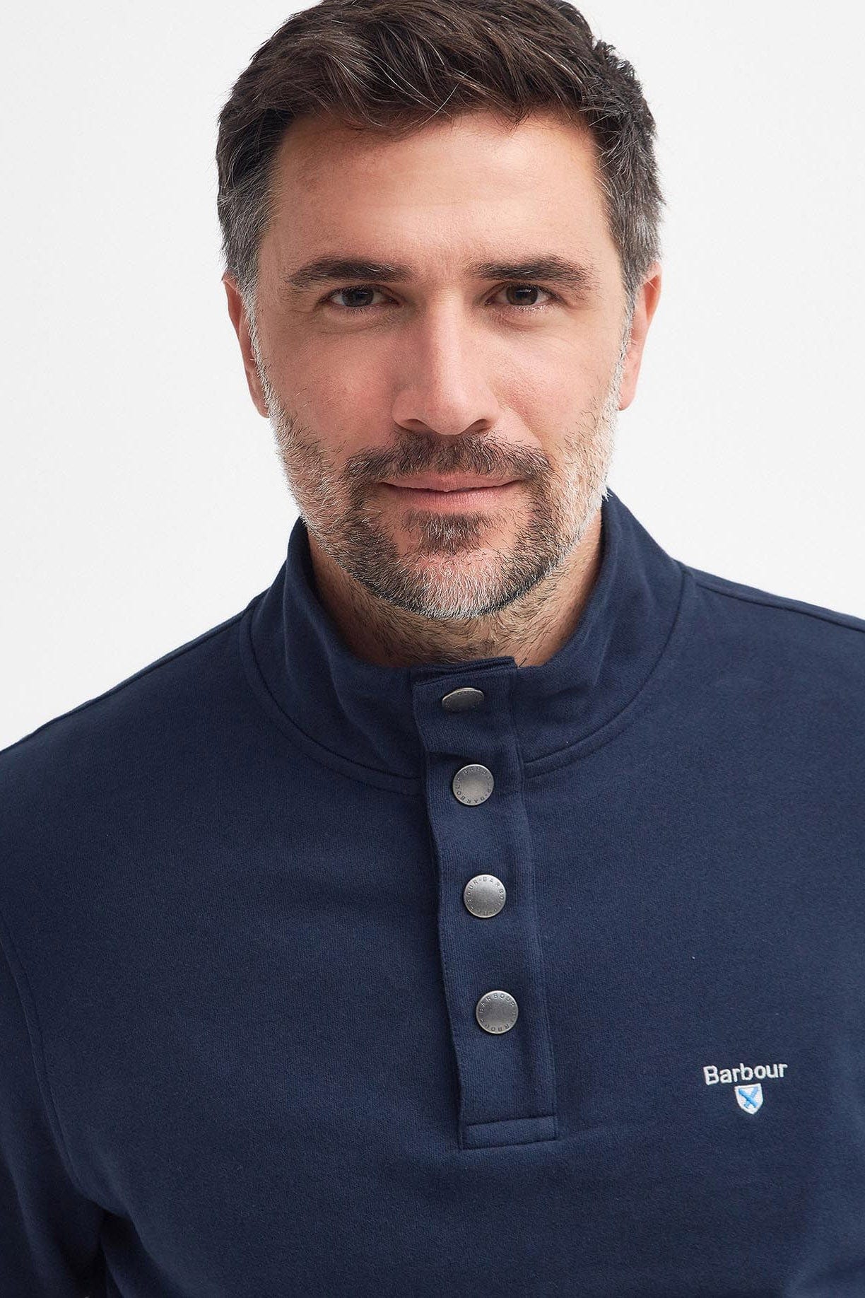 Barbour Egglescliff Sweatshirt - Classic Navy