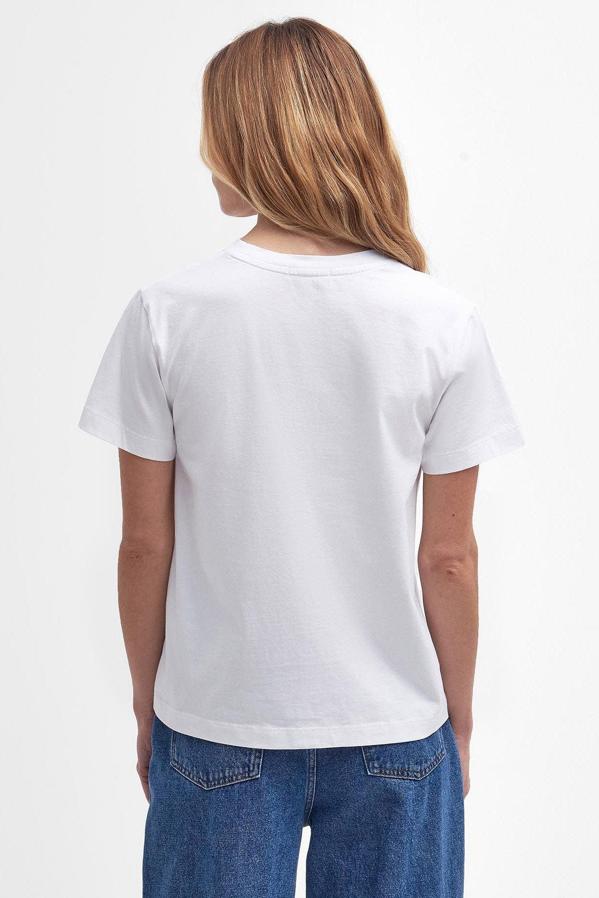 Barbour Ella Logo T-Shirt - Classic White