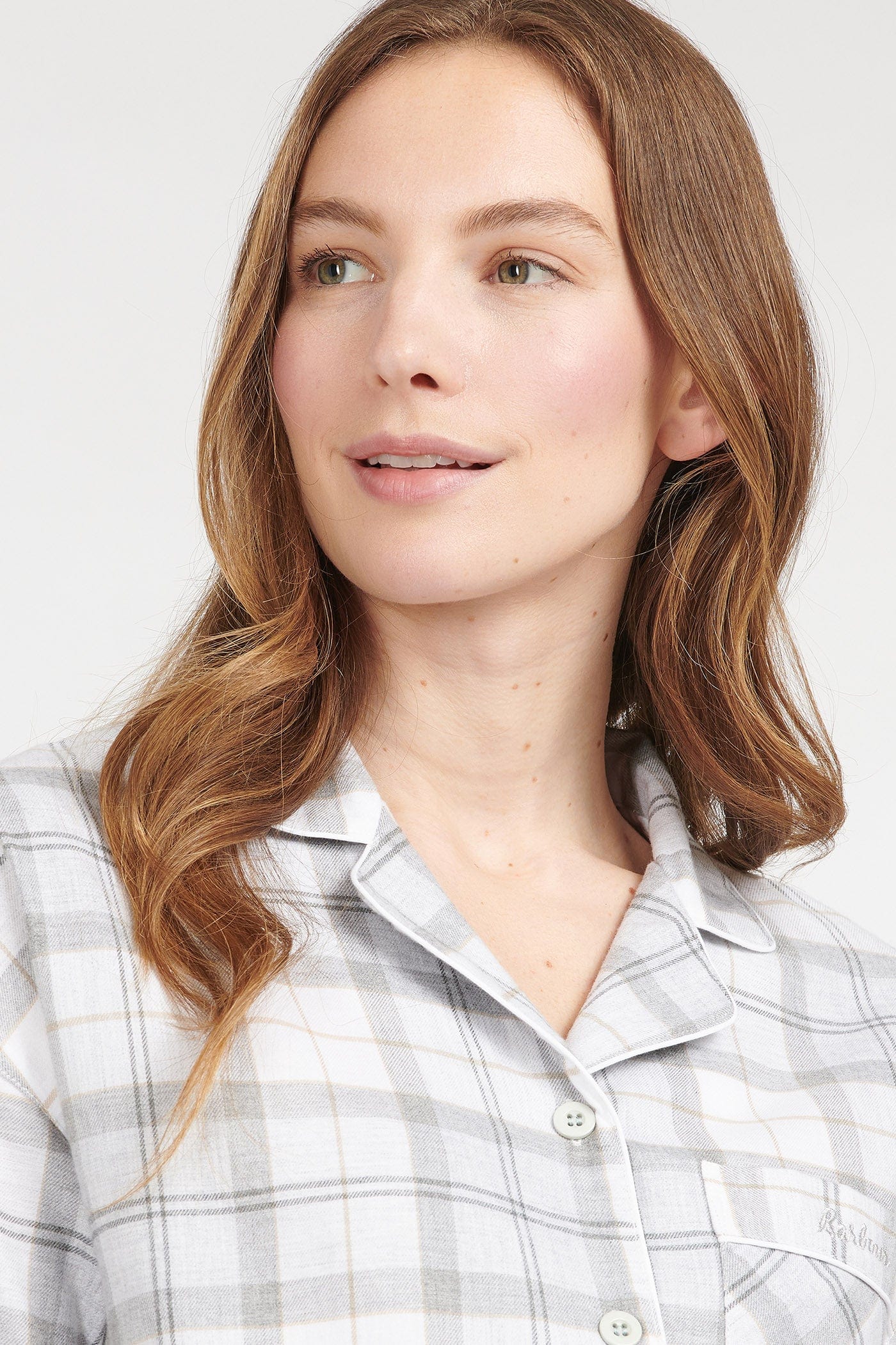 Barbour Ellery Pyjama Set - Light Grey Marl