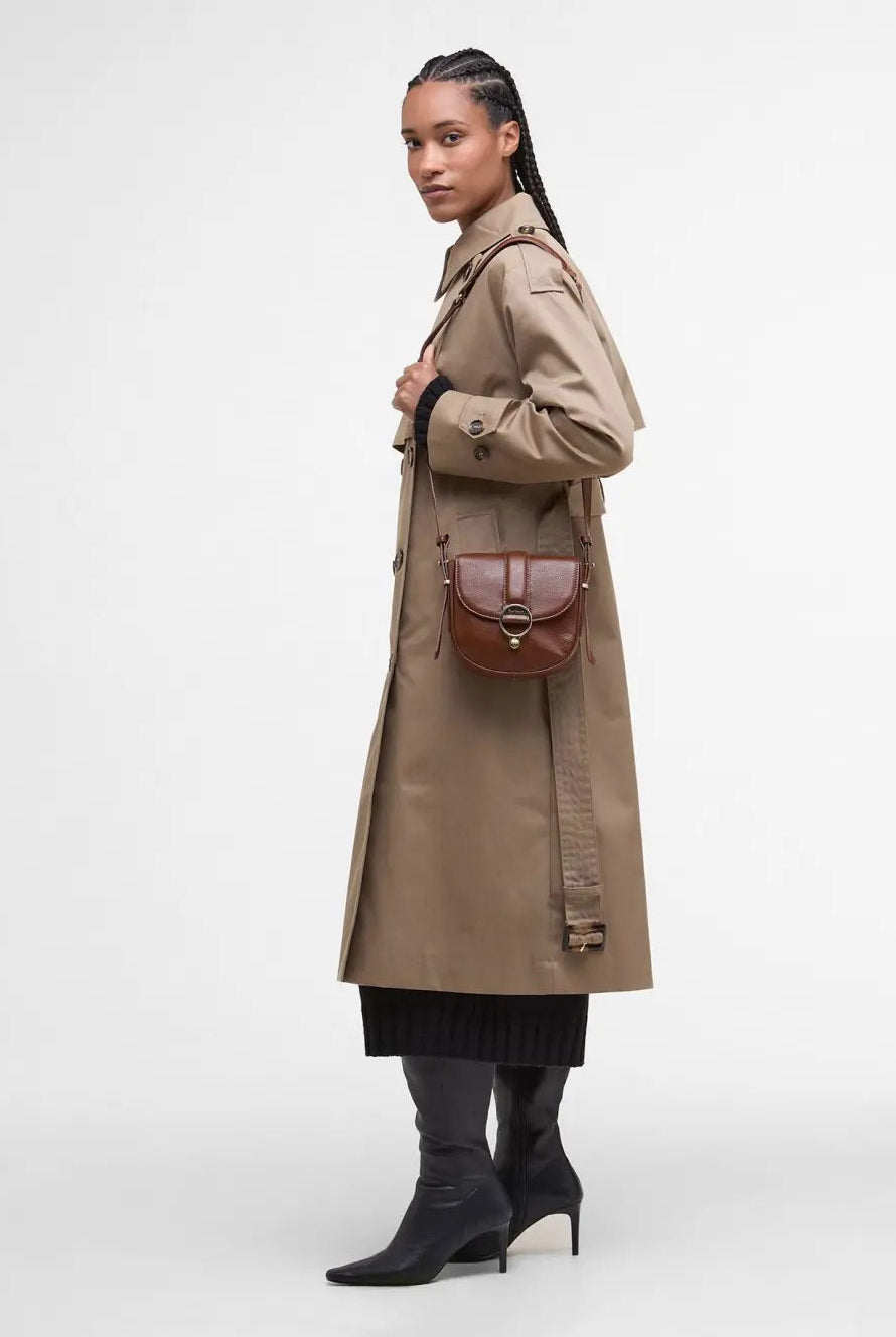 Barbour Elm Leather Crossbody Bag - Brown LBA0490_BR11_OS