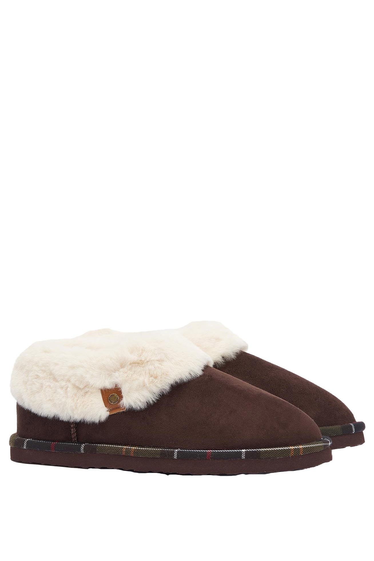 Barbour Eloise Bootie Slipper - Brown