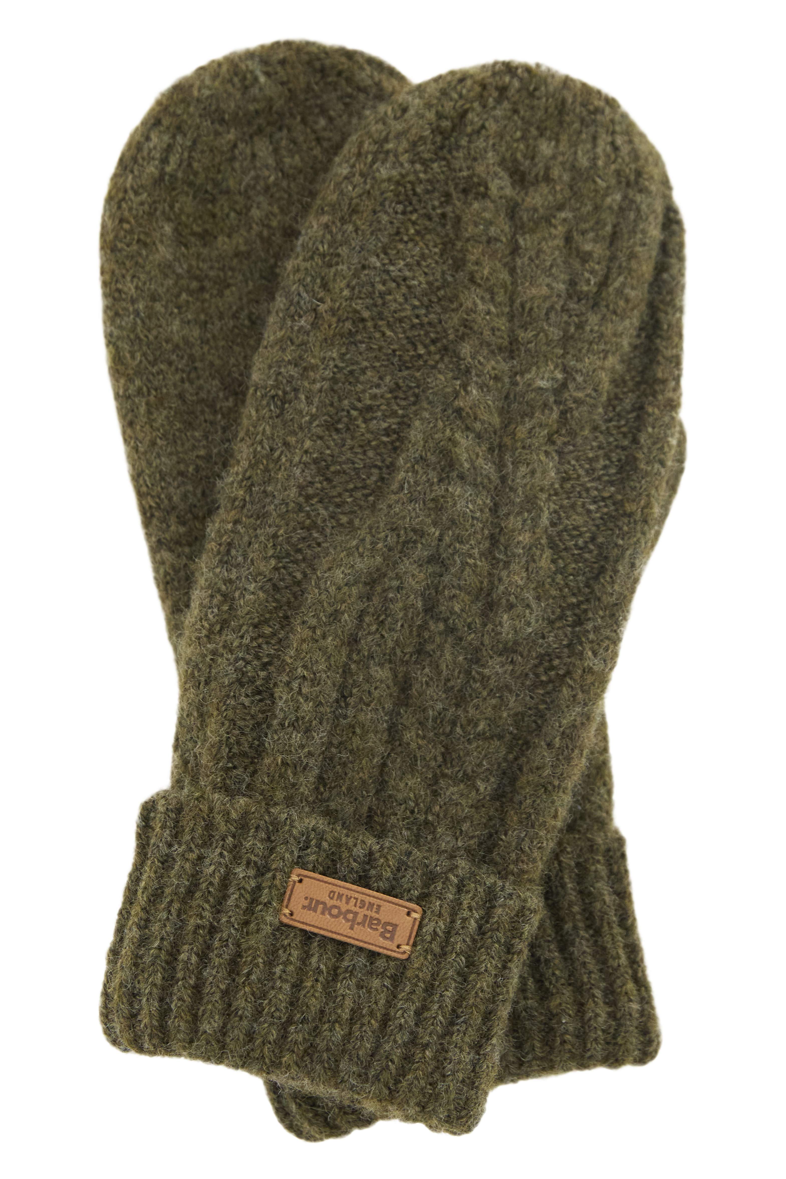 Barbour Elsdon Mittens - Olive LGL0147_OL71_OS