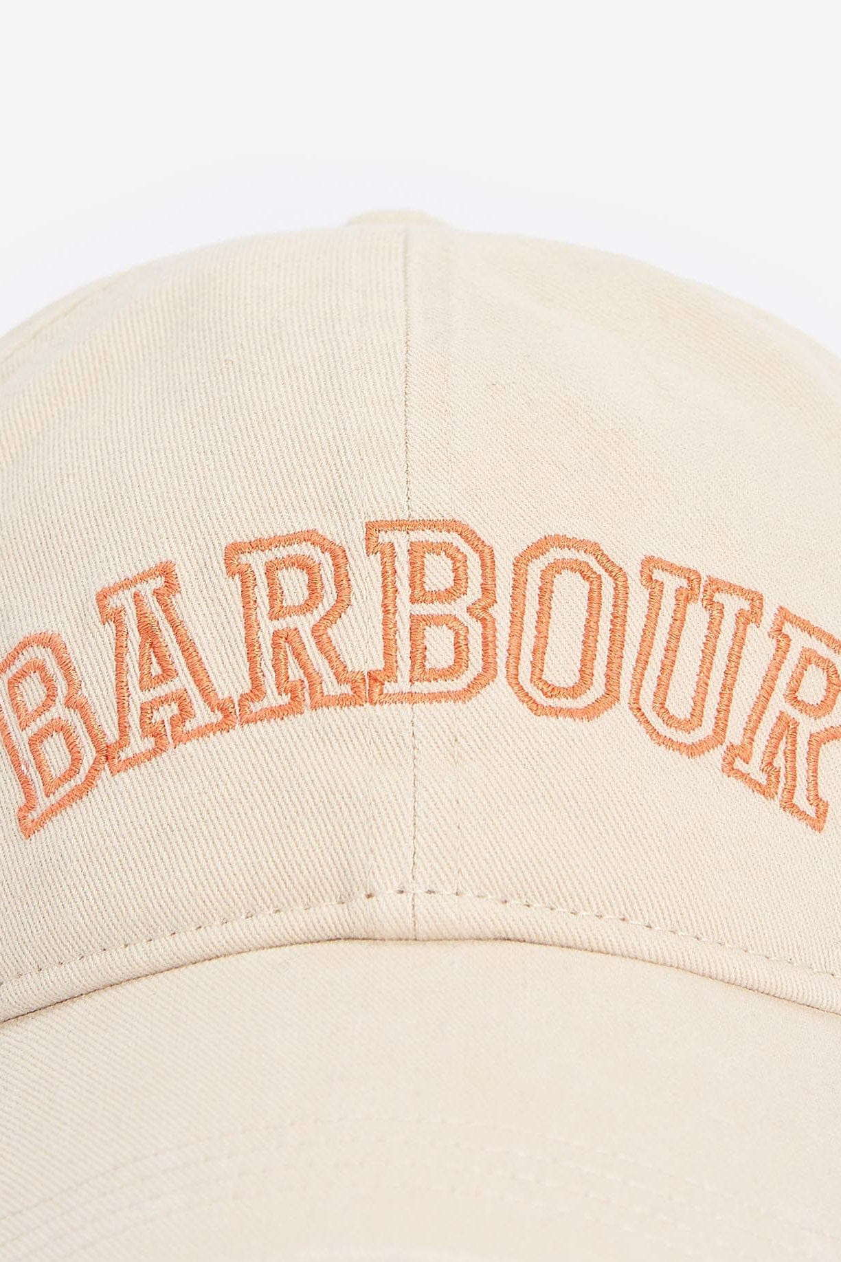 Barbour Emily Sports Cap - Parchment/Apricot Crush LHA0530_CR11_OS