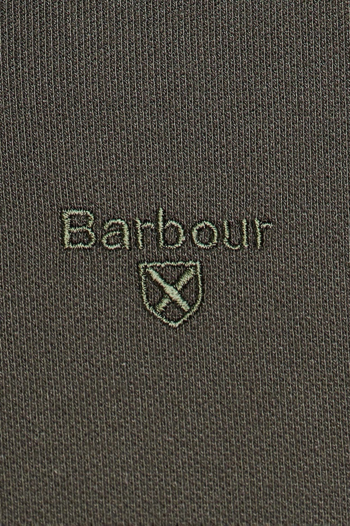 Barbour Essential Long Sleeve Sports Polo - Forest