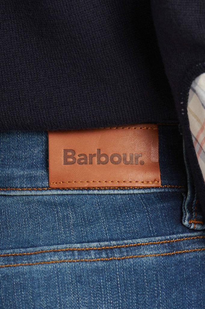 Barbour Essential Slim Jean - Worn Blue