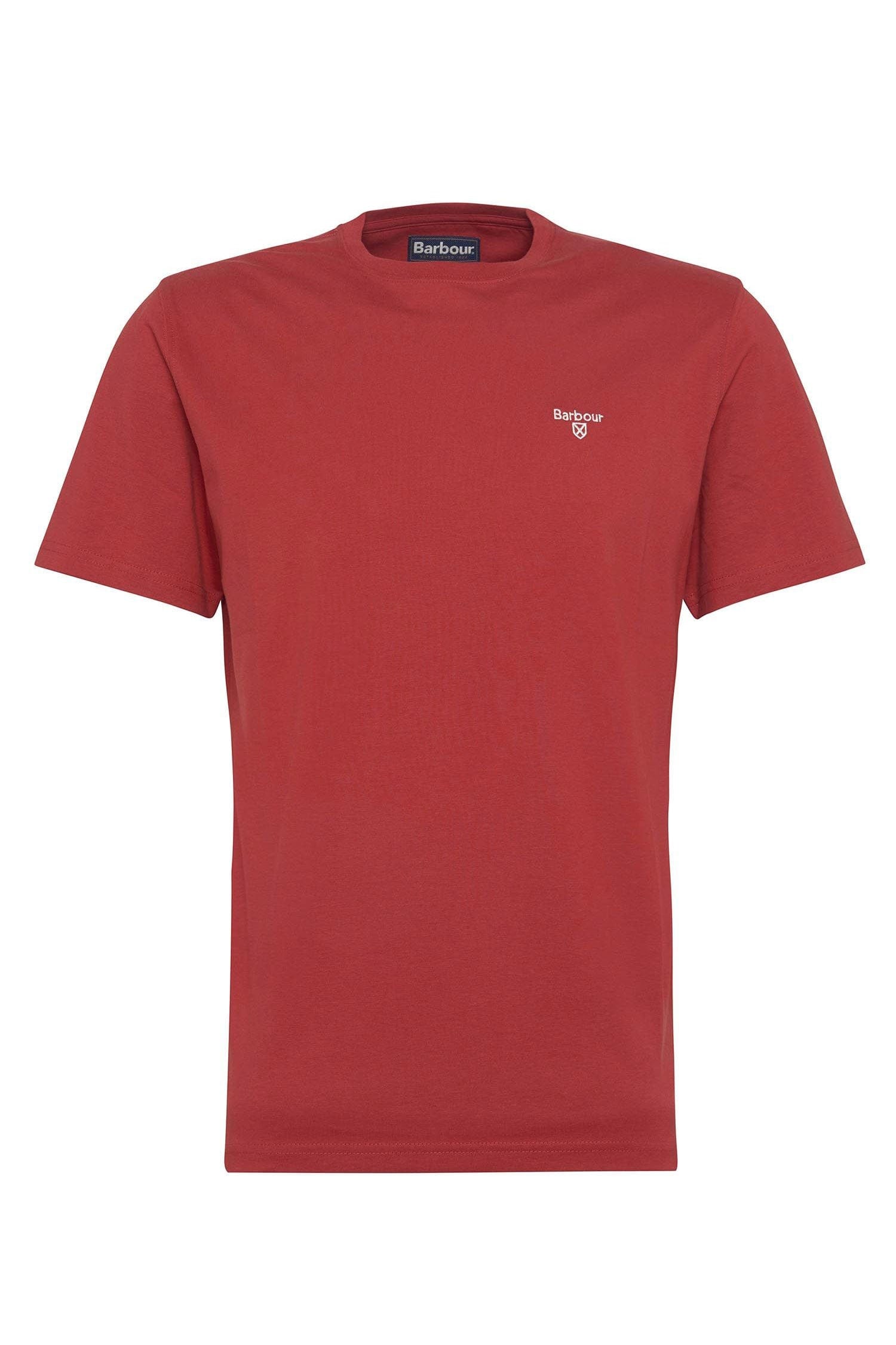 Barbour Essential Sports T-Shirt - Red Spice