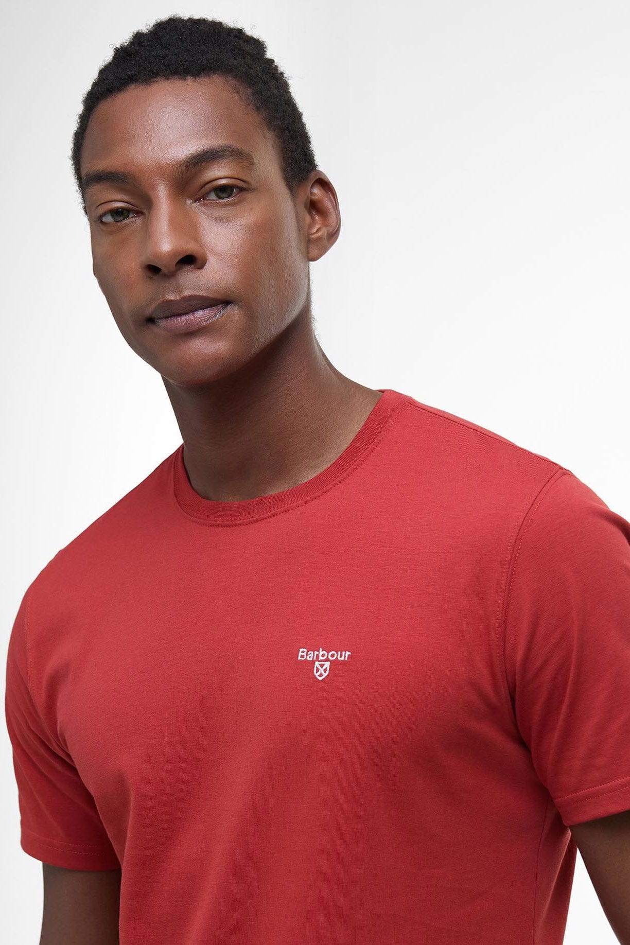 Barbour Essential Sports T-Shirt - Red Spice