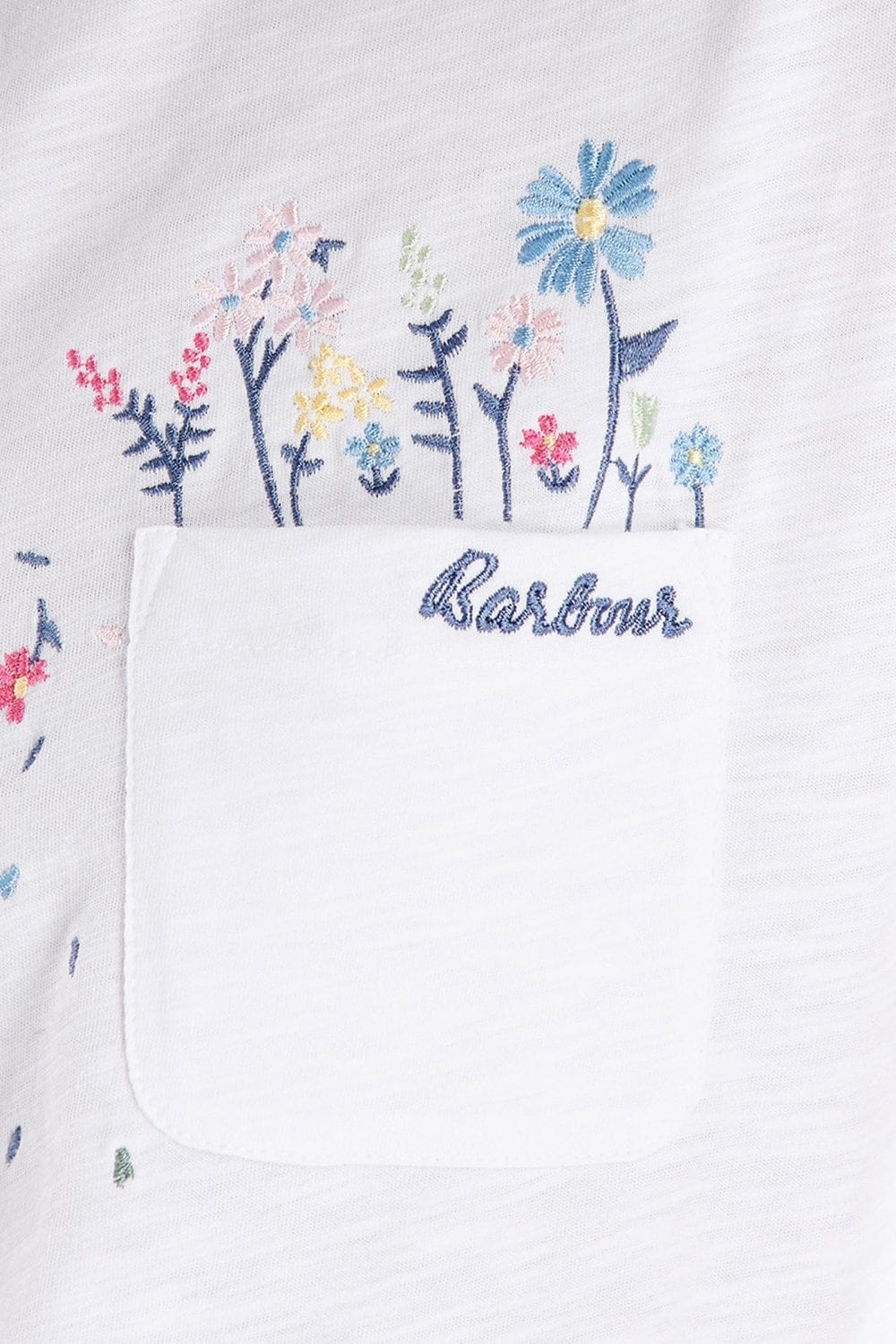 Barbour Evergreen Tee - White