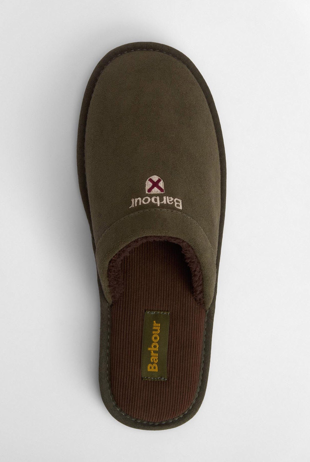 Barbour Everitt Mule Slippers - Olive