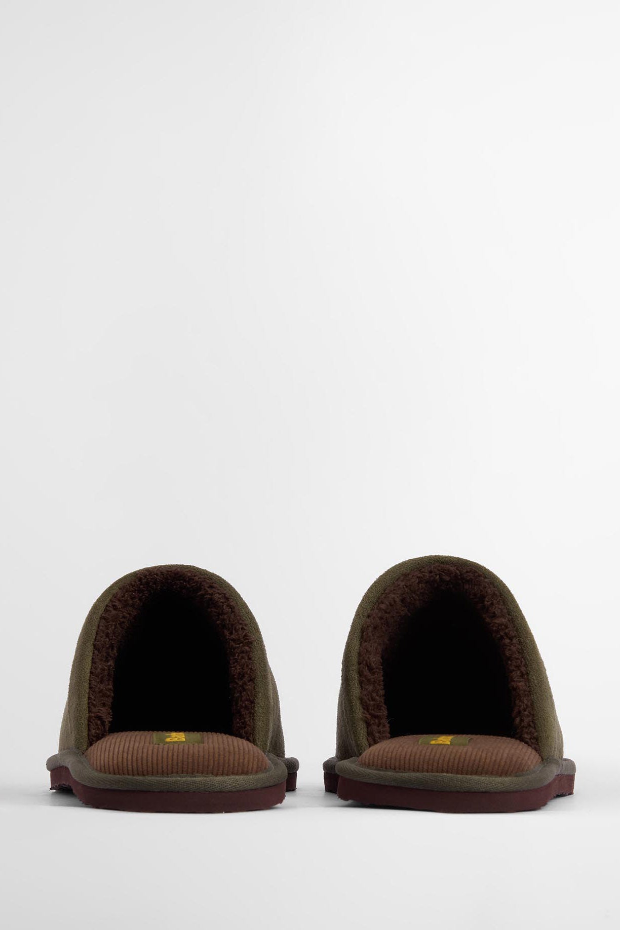 Barbour Everitt Mule Slippers - Olive