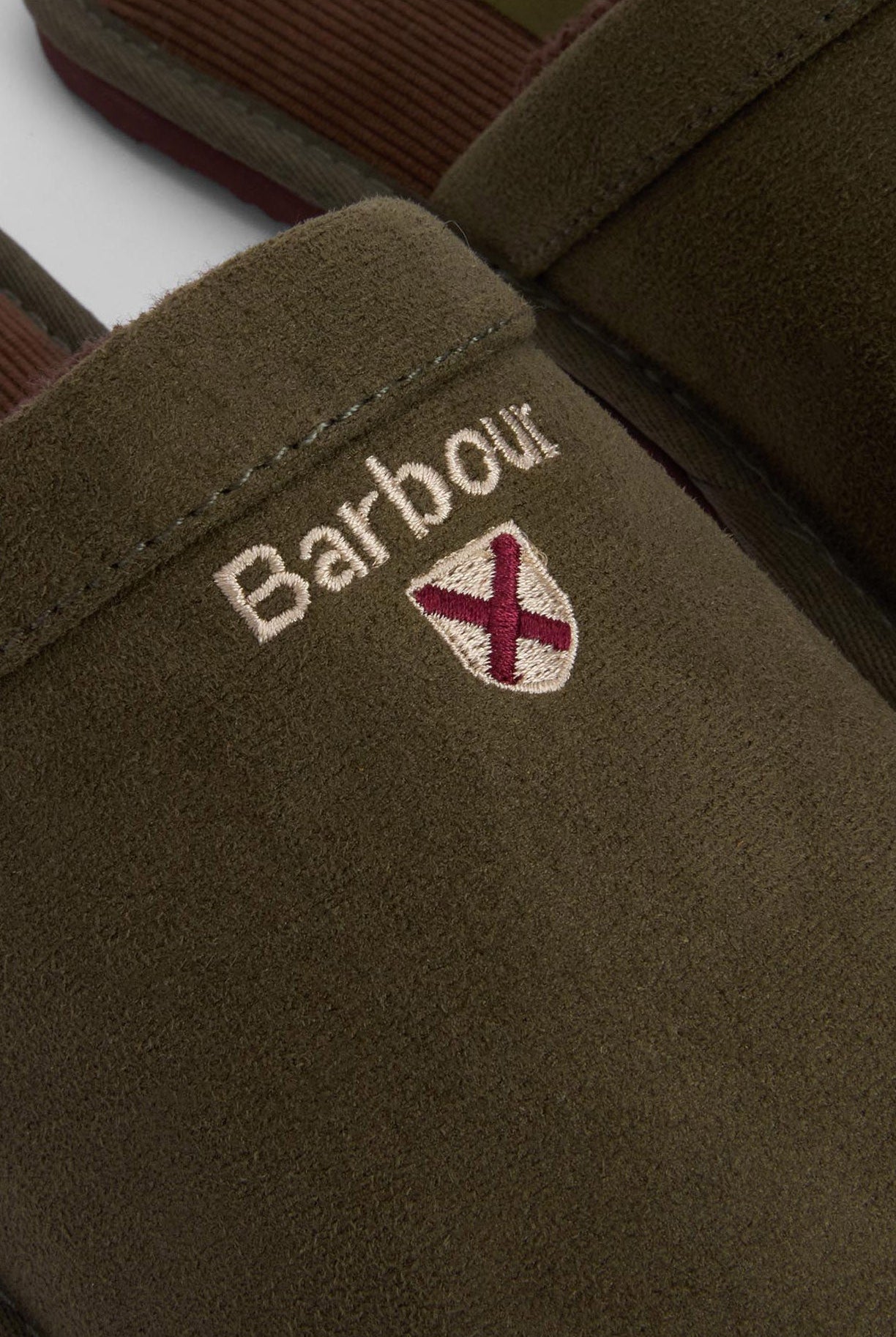 Barbour Everitt Mule Slippers - Olive