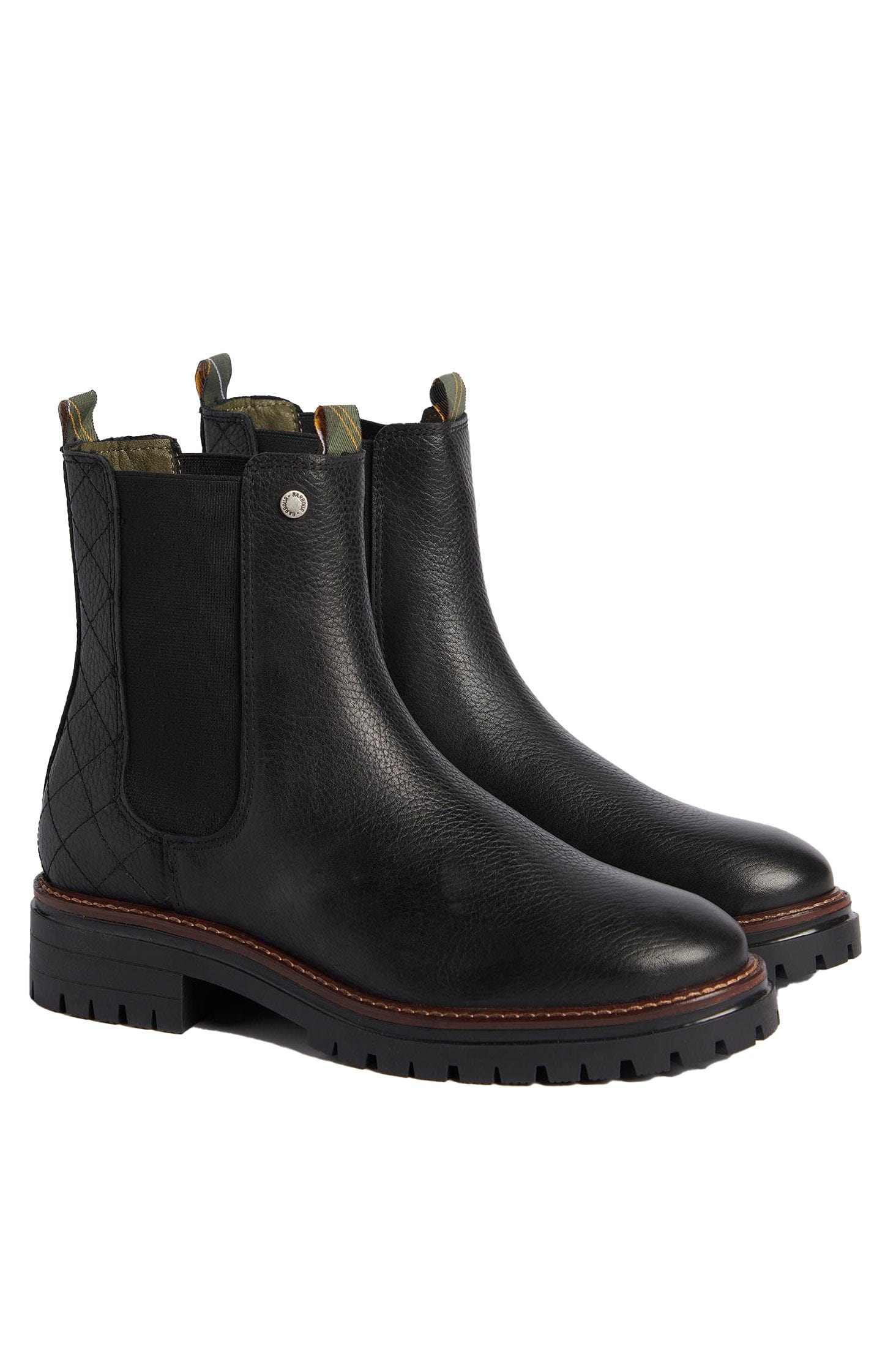 Barbour Evie Leather Boot - Black
