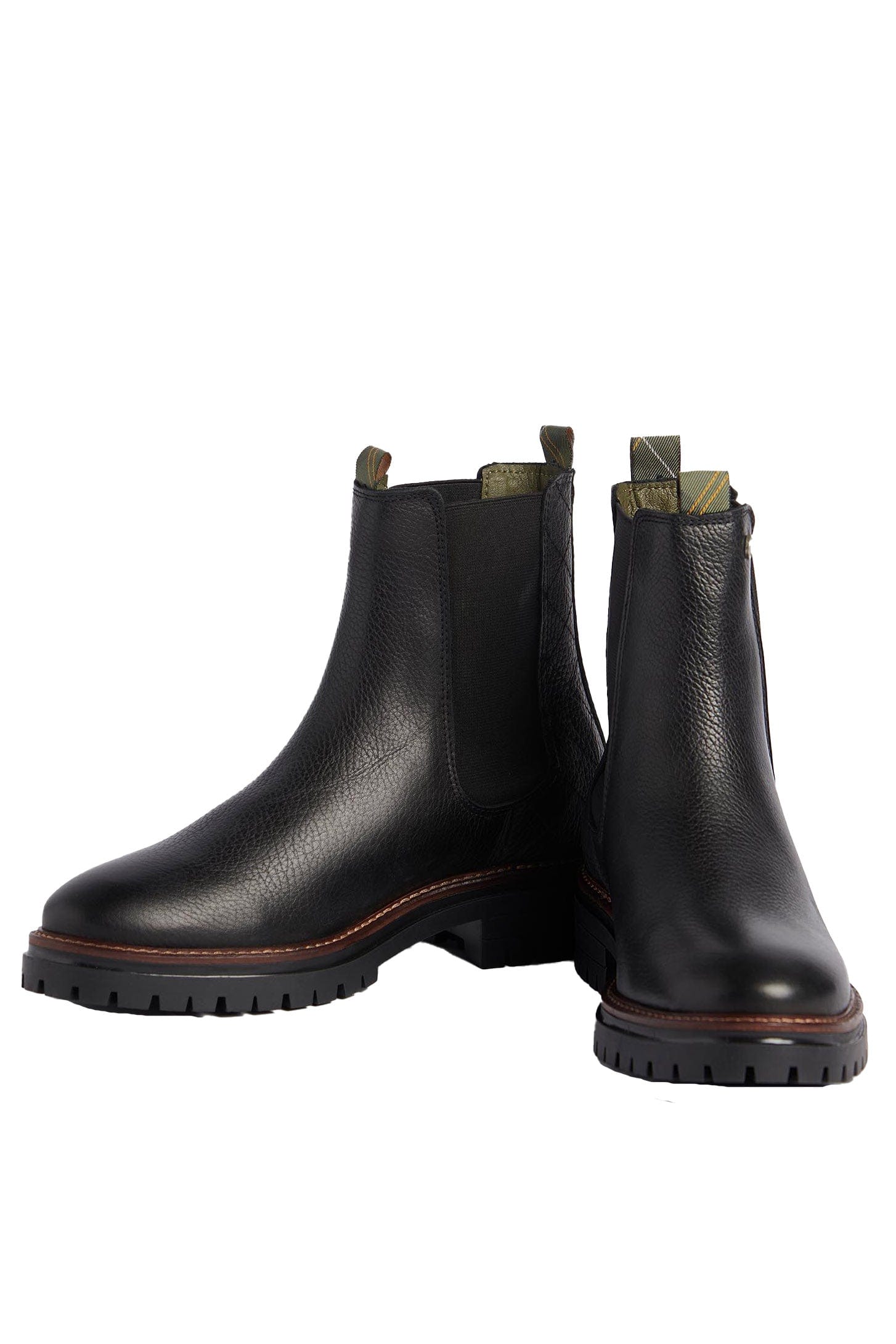 Barbour Evie Leather Boot - Black