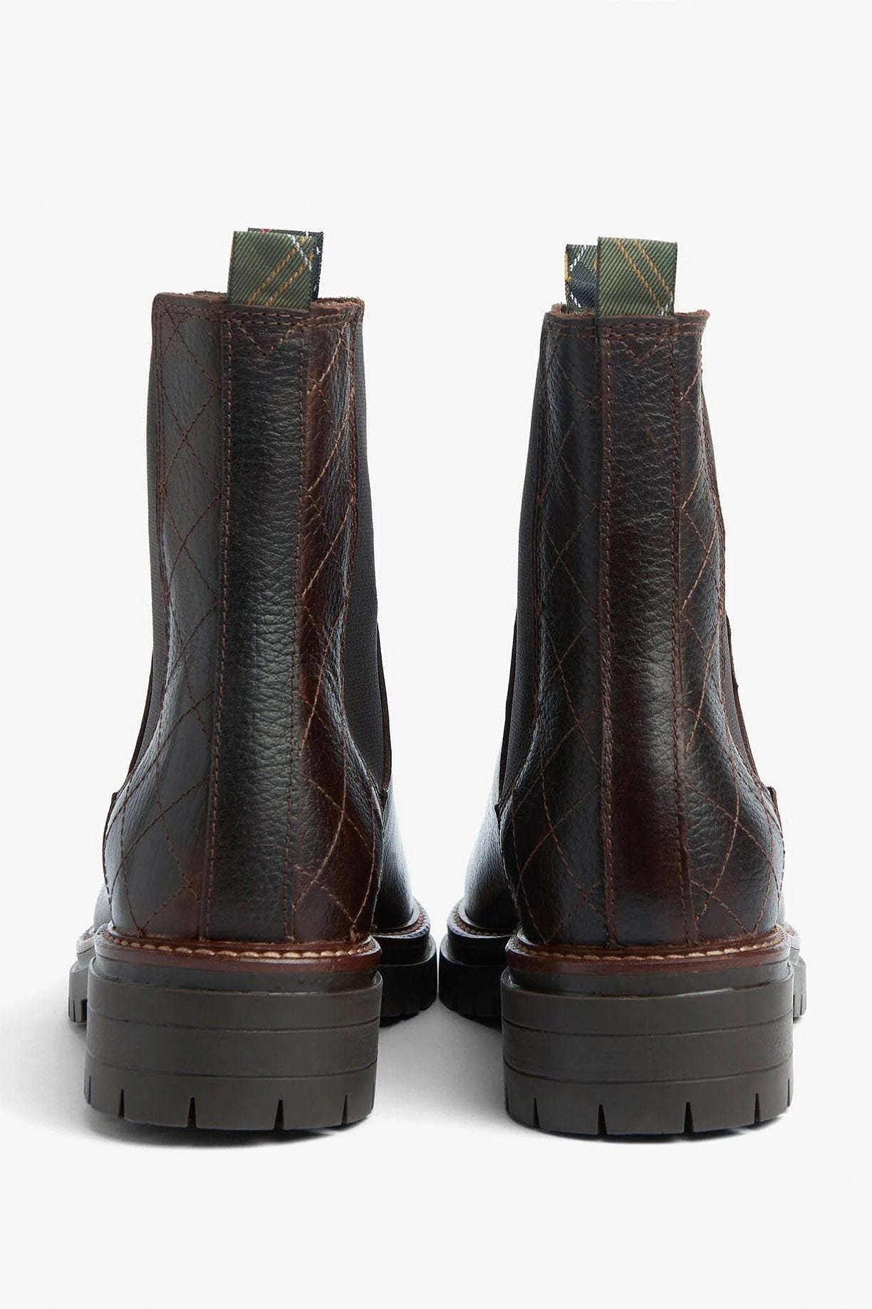 Barbour Evie Leather Boot - Brown