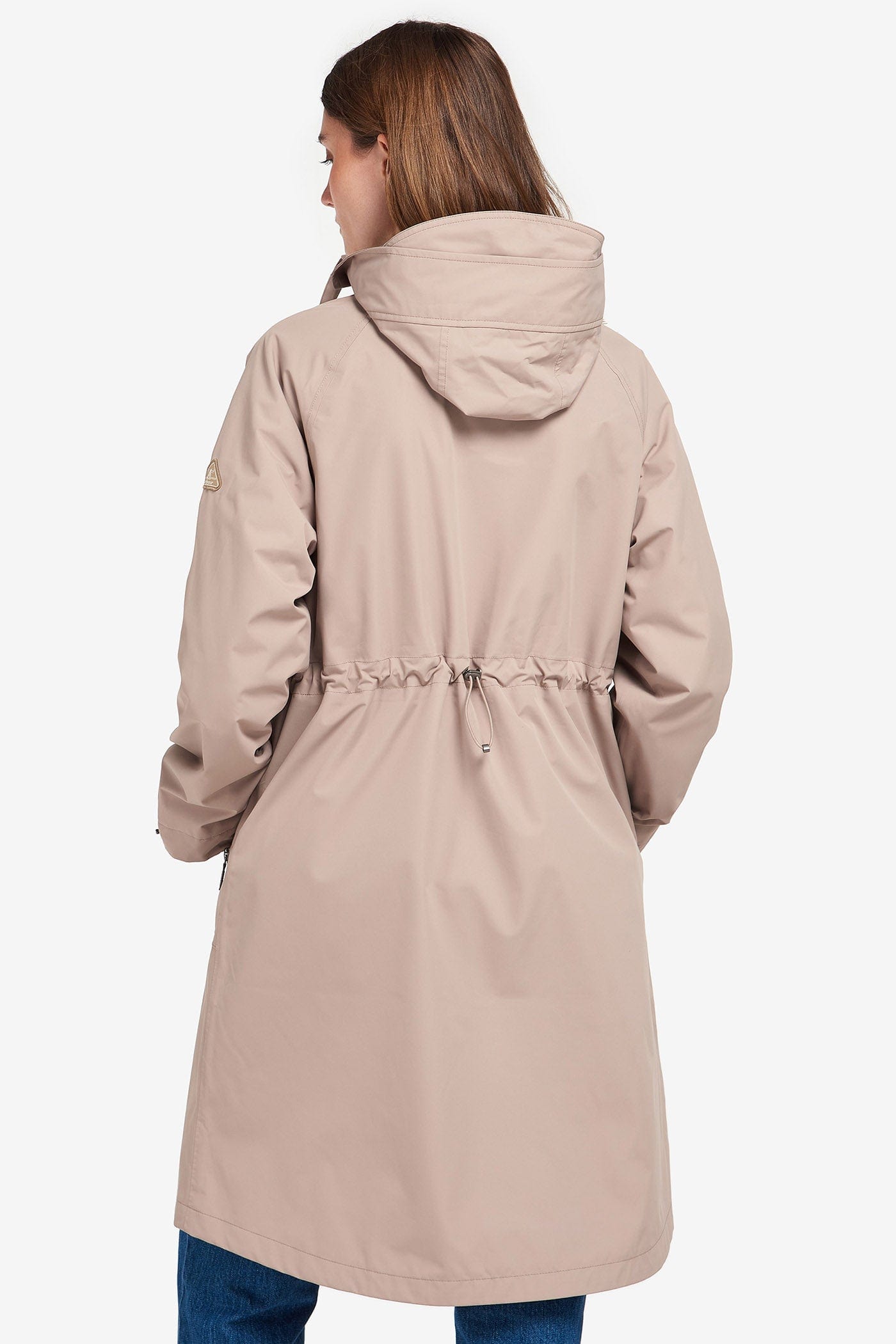 Barbour Ezili Waterproof Jacket - Light Trench