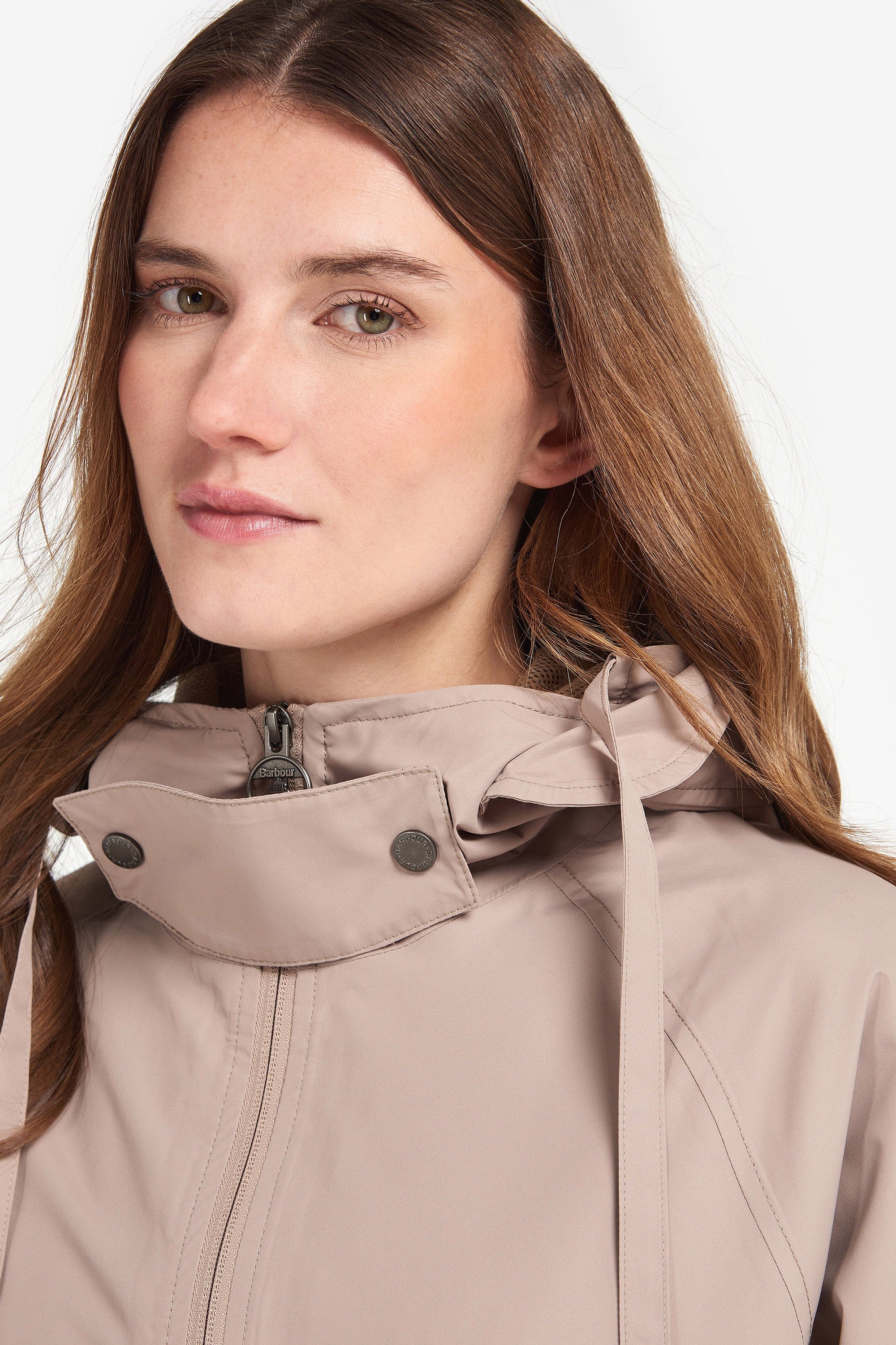 Barbour Ezili Waterproof Jacket - Light Trench