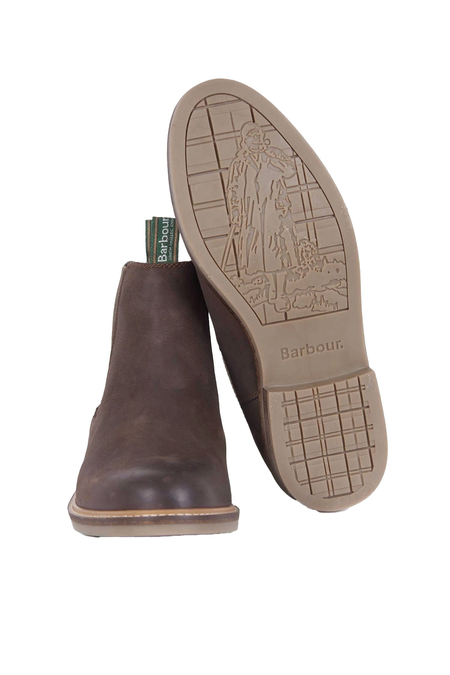 Barbour Farsley Chelsea Boots - Choco Leather