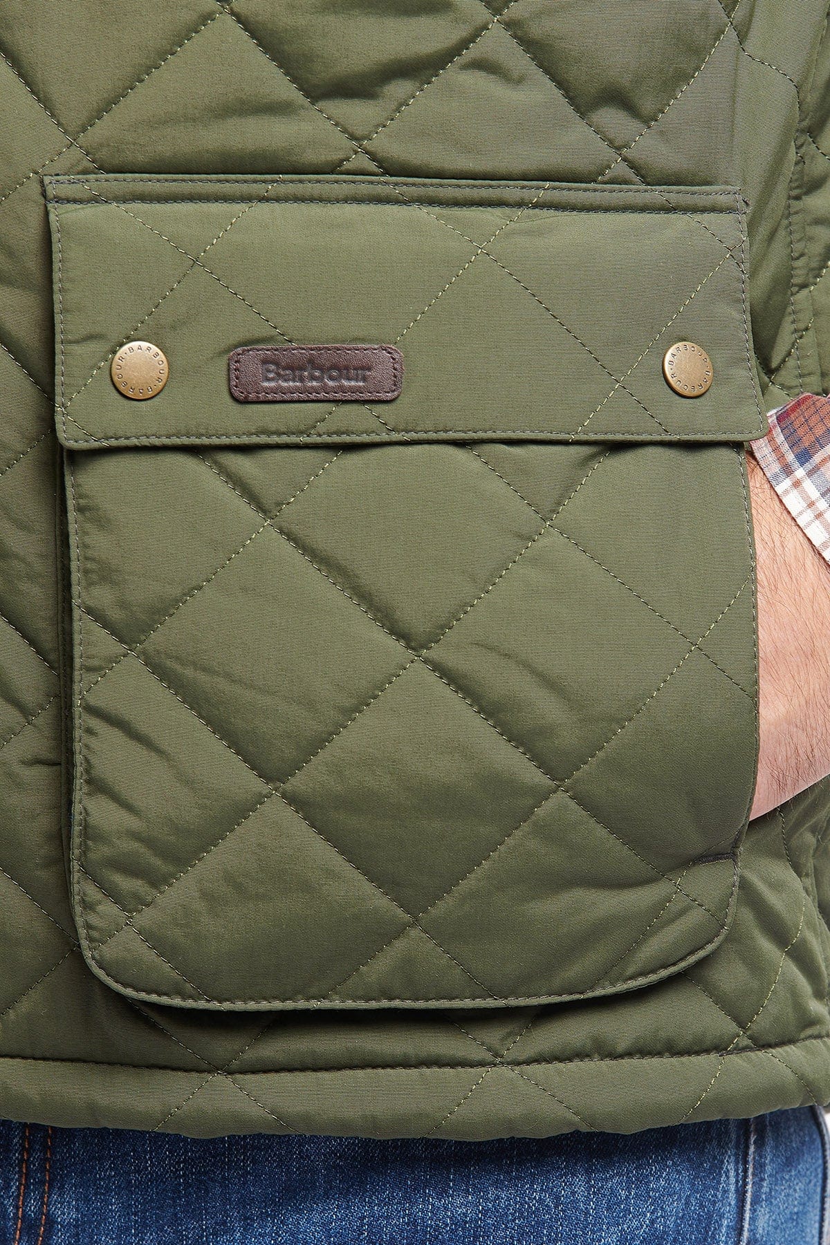 Barbour Fernwood Gilet - Sage