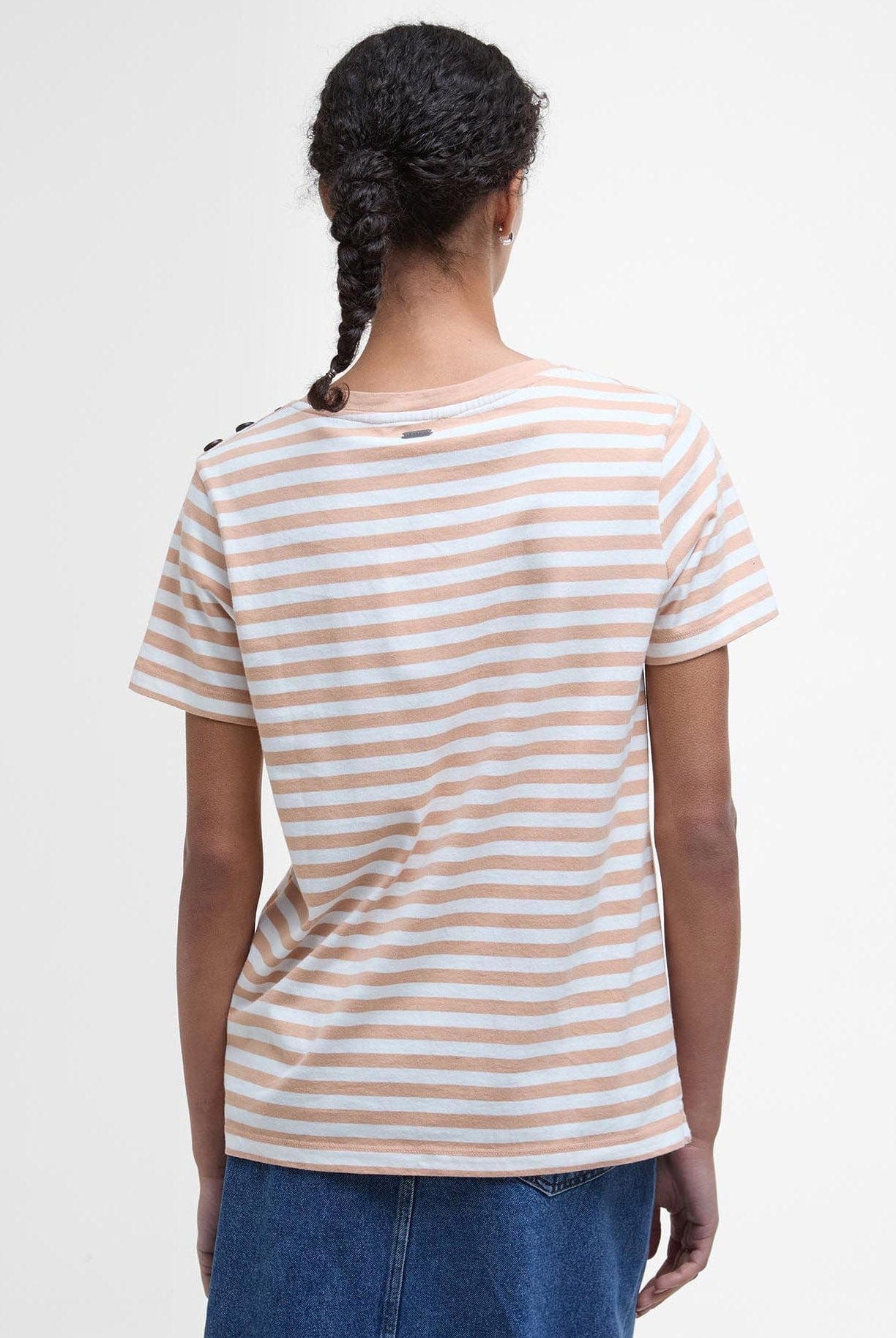 Barbour Ferryside Stripe T-Shirt - Toast