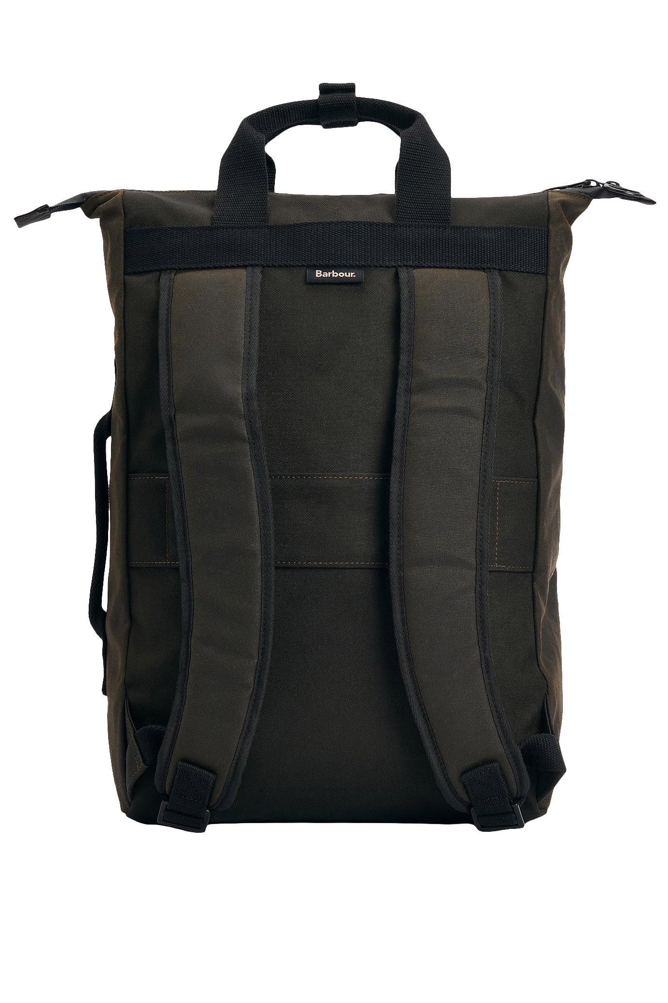 Barbour Field Waxed Backpack - Olive/Black UBA0714_OL71_OS